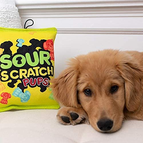 Huxley & Kent Squeaky Plush Dog Toy for Small Dogs - Fun Interactive Chew Toy with Squeaker for Puppies & Adult Dogs | Perfect for Playtime, Training & Indoor/Outdoor Activities