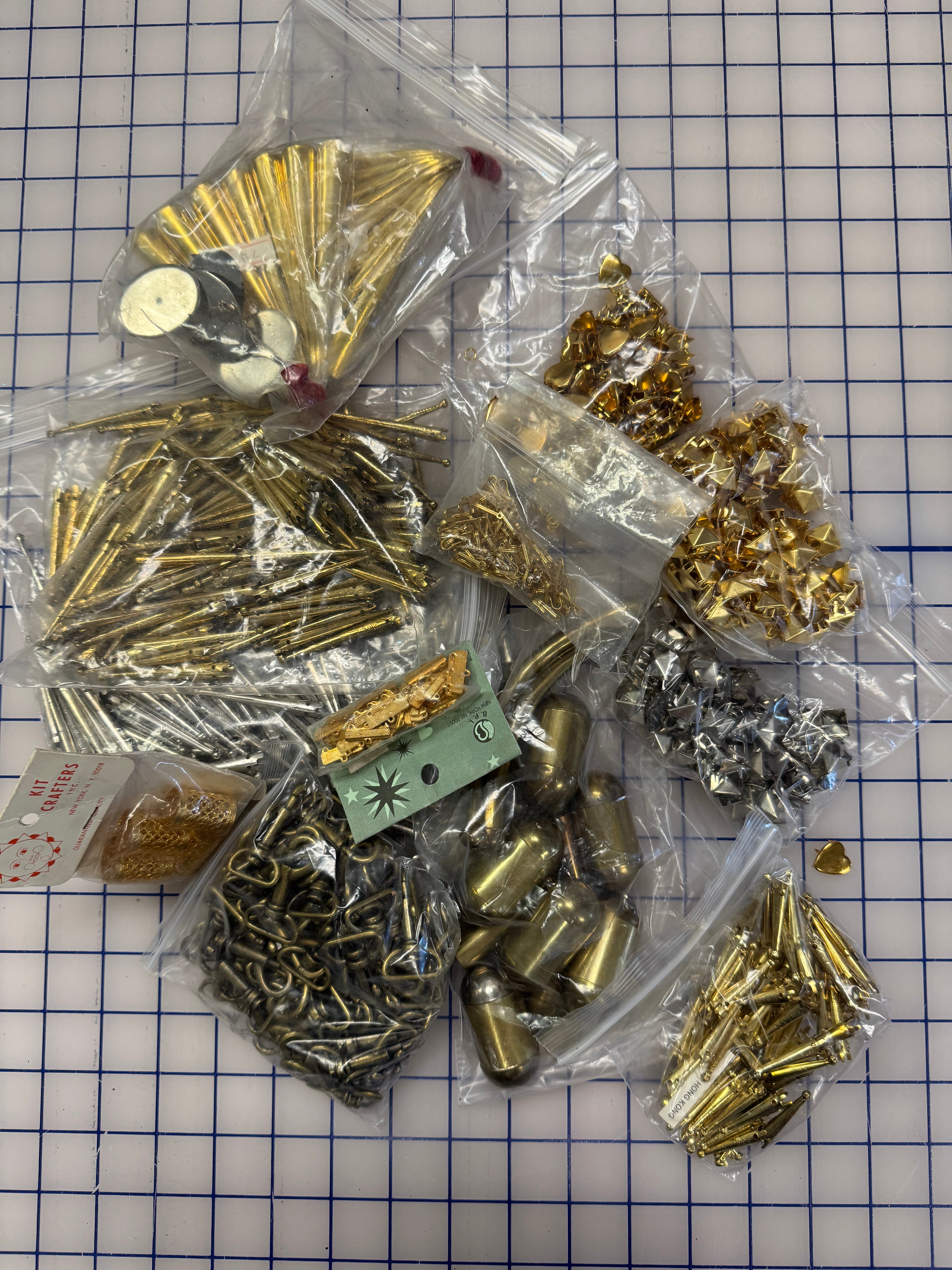 Grab Bag Findings Mystery Bag - Assorted Surprise Crafts & DIY Supplies for Jewelry Making, Scrapbooking & Gift Wrapping | NEW Collection
