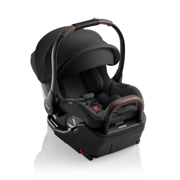 Britax Romer Juni Infant Car Seat with Versa Base - Safe & Comfortable Baby Car Seat for Newborns to 35 lbs - Perfect for Travel, Shopping & Daily Commutes