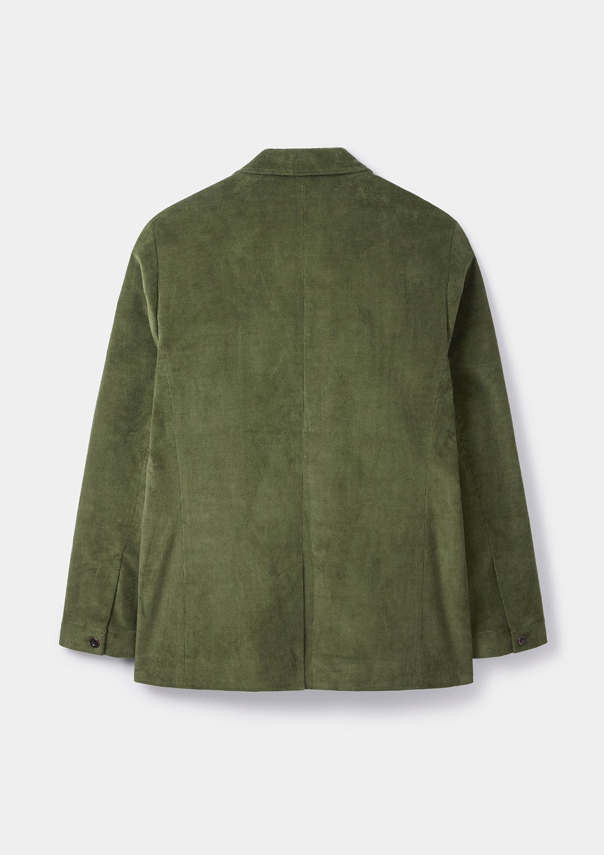 Stylish Olive Green Cotton Pincord Blazer for Women - Classic Tailored Jacket for Office, Business Meetings & Formal Events
