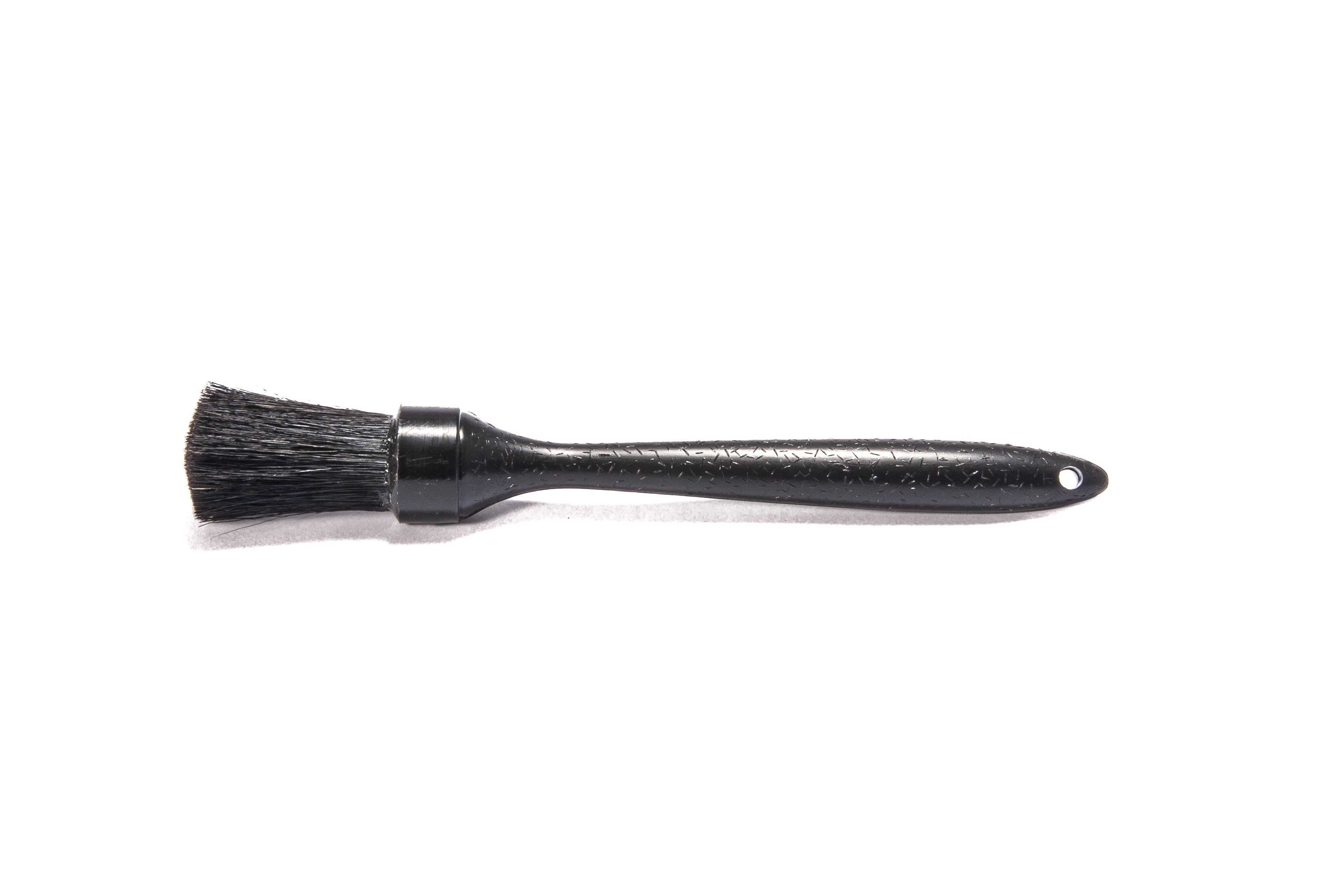 Wheel Woolies 1 Inch Round Boar's Hair Detailing Brush - Perfect for Car Detailing, Motorcycle Cleaning & RV Maintenance