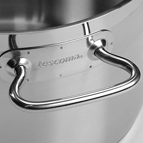 Forever Crystal Tescoma Home Profi 28cm/10L Deep Pot with Lid - Premium Kitchen Cookware for Soups, Stews & Pasta - Ideal for Home Cooking & Professional Chefs