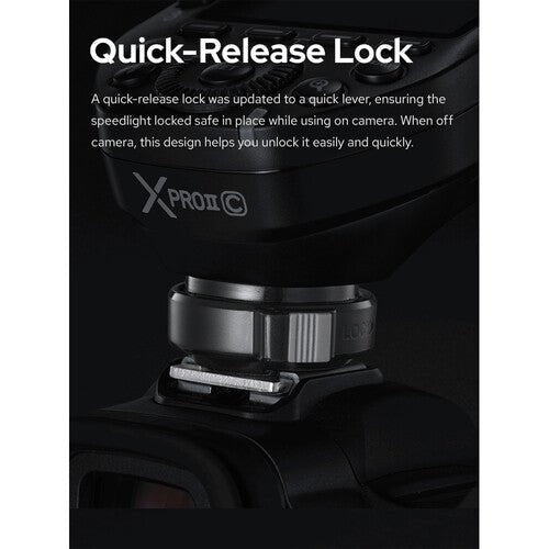 Godox XPro II TTL Wireless Flash Trigger for Sony Cameras - Professional Off-Camera Flash Transmitter for Photography, Studio & Outdoor Shooting