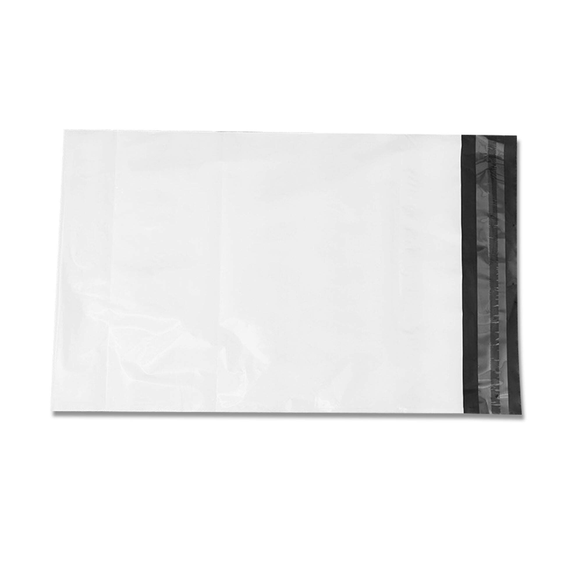 5x9 Inch Small Poly Mailers Envelopes 100pcs - Self Sealing Waterproof & Tear Proof Shipping Bags (2.5 Mil, White) for Jewelry, Accessories, Photos, Makeup - Perfect for Ecommerce, Small Business & Online Sellers