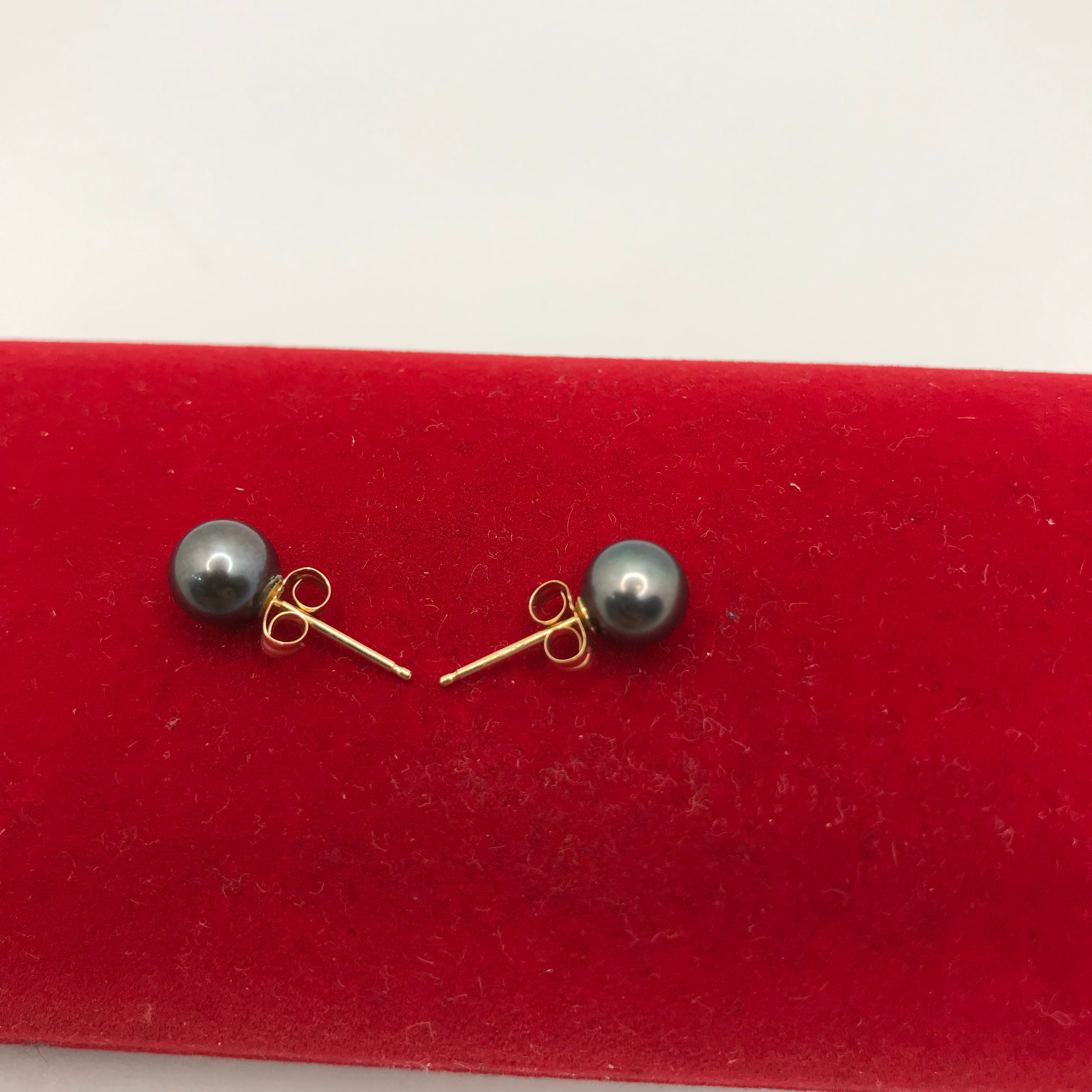 14K Real Gold Pearl Stud Earrings for Women - Classic Elegant Jewelry Gift for Wedding, Anniversary & Everyday Wear