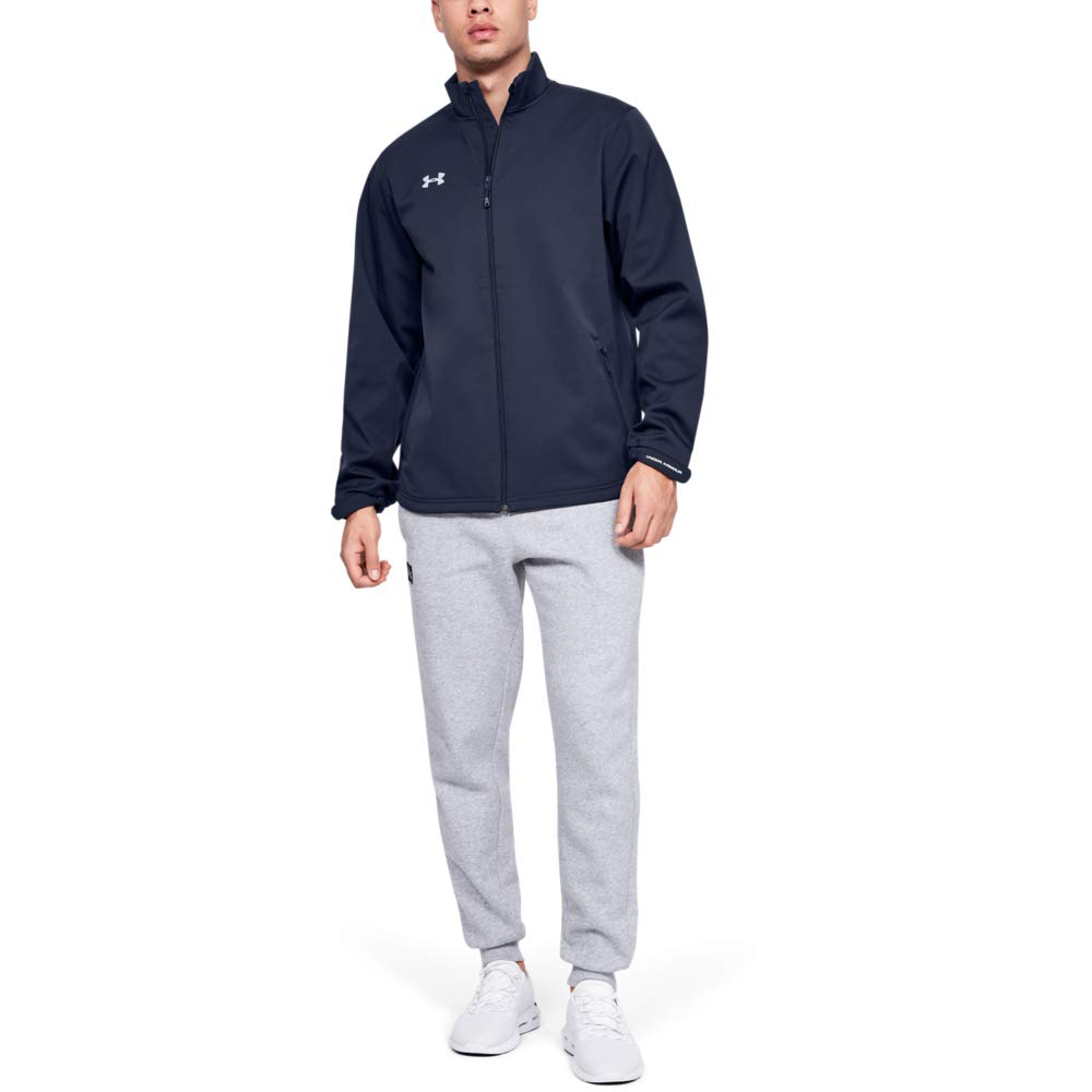 Under Armour Men's Hockey Softshell Jacket II - Lightweight Water-Resistant Training Jacket for Hockey Players & Outdoor Sports | Perfect for Cold Weather Practice & Winter Activities