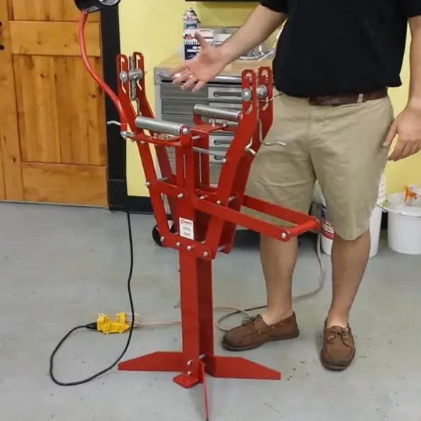 Branick 5045 Manual Tire Spreader for Car & Light Truck Tires - Heavy Duty Tire Repair Tool for Auto Shops & DIY Mechanics