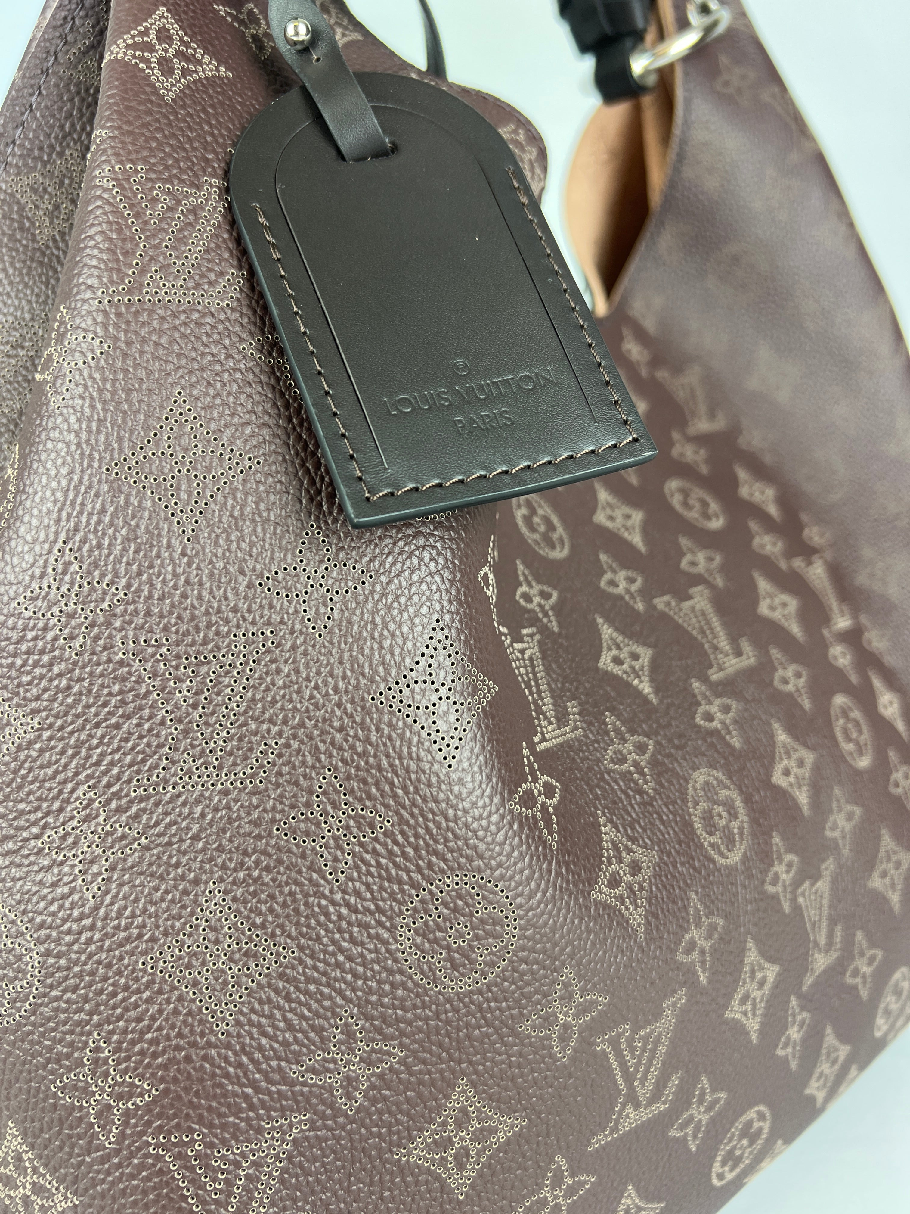 Louis Vuitton Monogram Mahina Carmel Crossbody Bag - Luxury Leather Handbag for Women, Perfect for Work, Travel & Evening Events