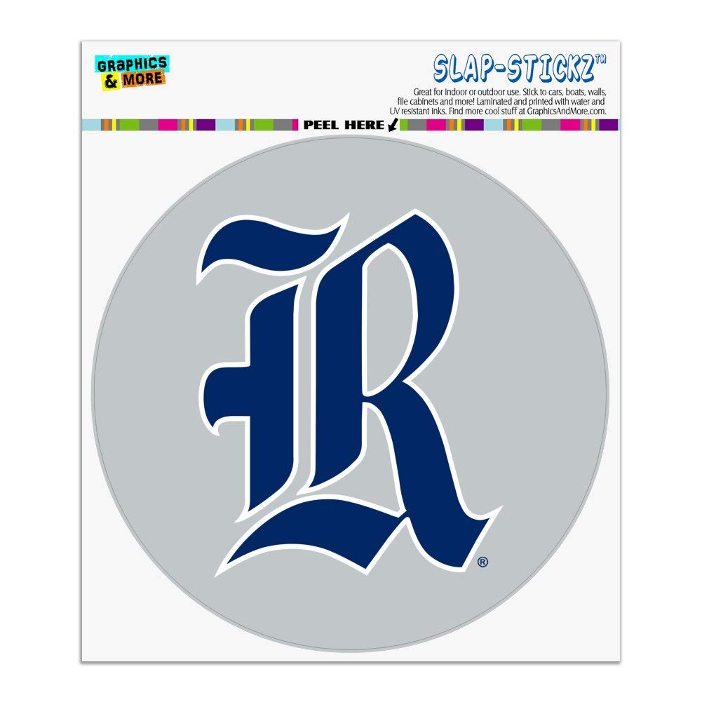 Rice University Owls Logo Car Window Decal - Durable Bumper Sticker for Cars, Trucks & Laptops - Show School Spirit at Games, Tailgates & Campus Events