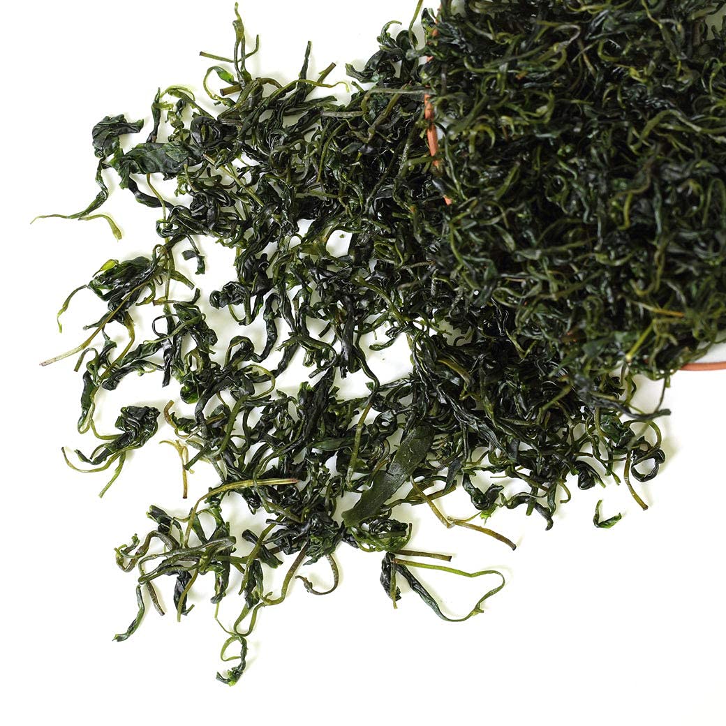 Premium Ku Ding Tea 4 Pack (250g/8.8oz Each) | Supreme Grade Bitter Green Herbal Tea | Chinese Qing Shan Lu Shui Loose Leaf | Antioxidant Rich, Detox Tea for Weight Loss & Digestion | Perfect for Morning Energy or Afternoon Relaxation