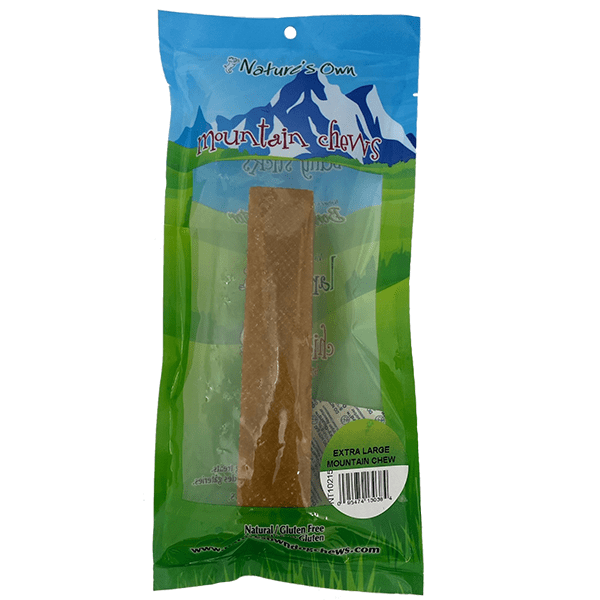 Nature's Own Mountain Chews Dog Treats - All-Natural, Grain-Free, Healthy Snacks for Small & Large Dogs - Perfect for Training, Rewards & Outdoor Adventures