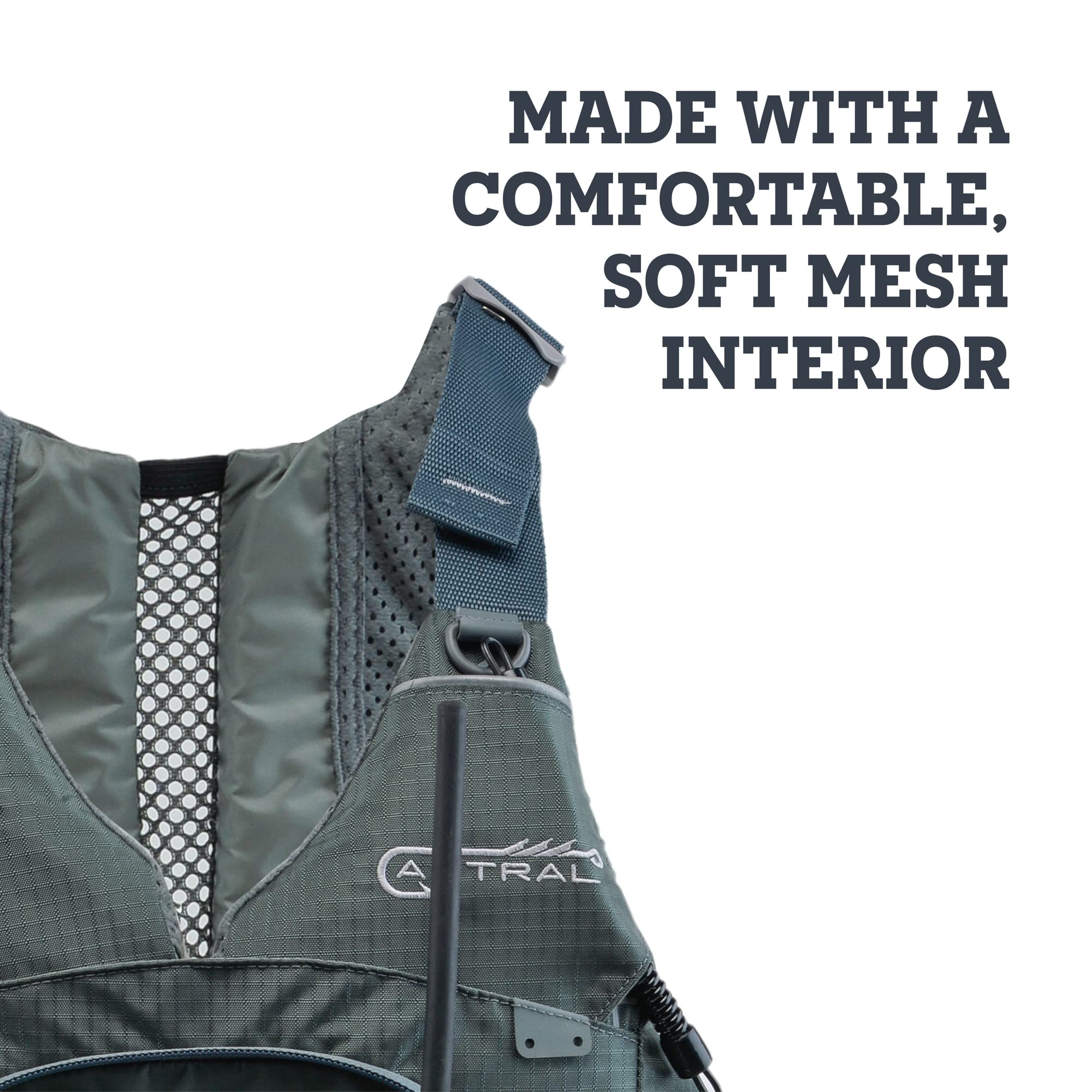 Astral Sturgeon Life Jacket PFD - Premium Kayak Fishing & Water Recreation Vest for Touring & Outdoor Adventures | Comfortable & Durable Safety Gear for Kayaking, Boating & Water Sports