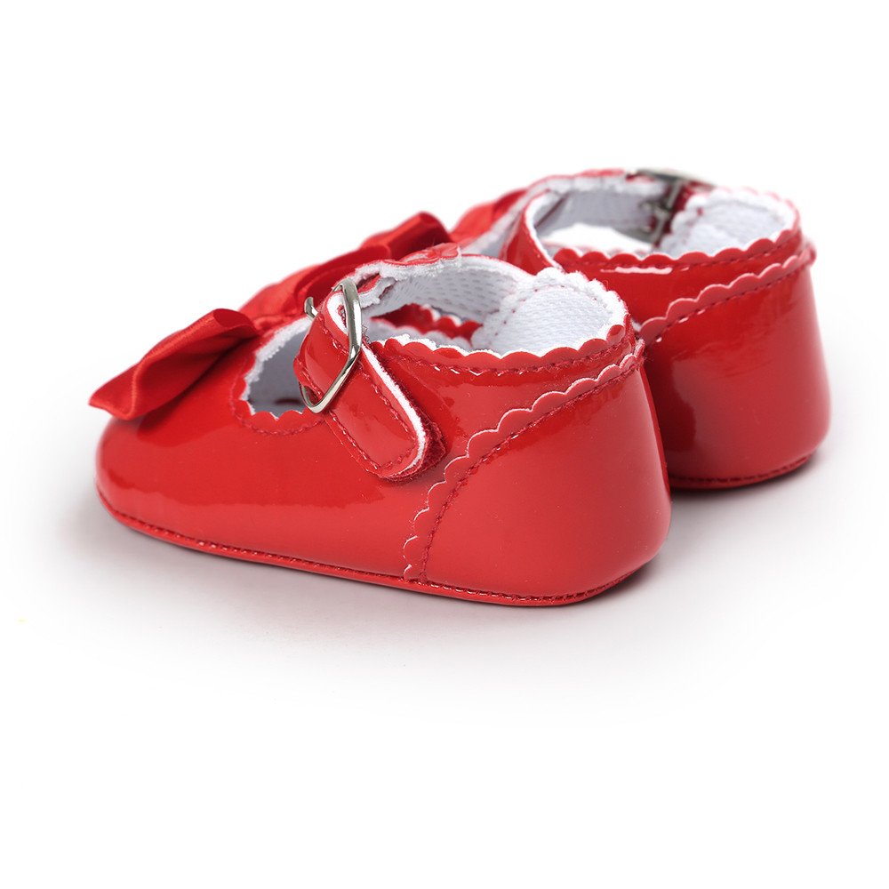 Baby Shoes for Boys & Girls - Soft Sole Toddler Sneakers with Bowknot Design | Comfortable Casual Kids Shoes for Walking, Playtime & Special Occasions