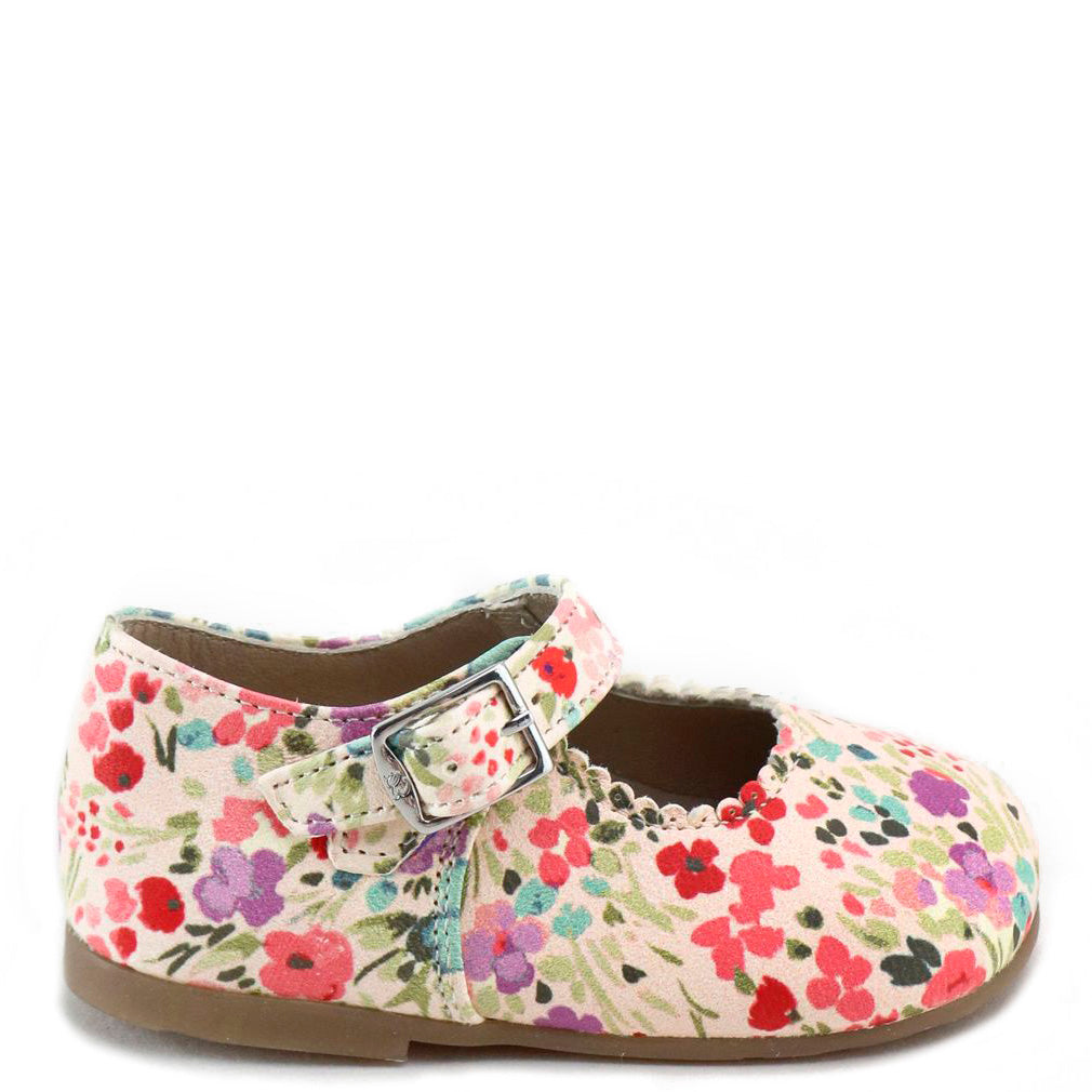 Papanatas Multi-Flower Buckle Baby Shoes for Girls & Boys - Soft & Comfortable First Walking Shoes for Infants & Toddlers - Perfect for Everyday Wear, Parties & Special Occasions