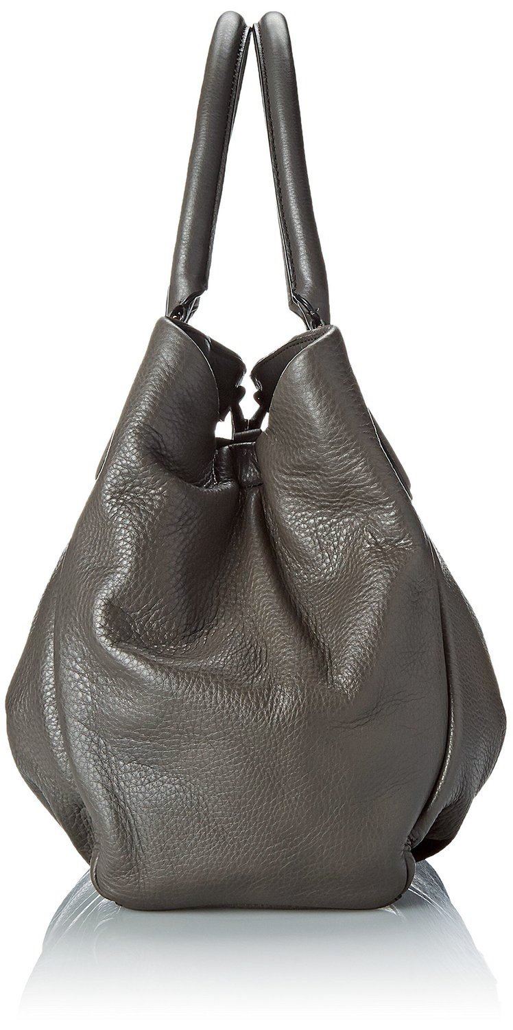Marc by Marc Jacobs New Q Fran Shoulder Bag in Faded Aluminum - Stylish Crossbody Purse for Women, Perfect for Work, Travel & Everyday Use