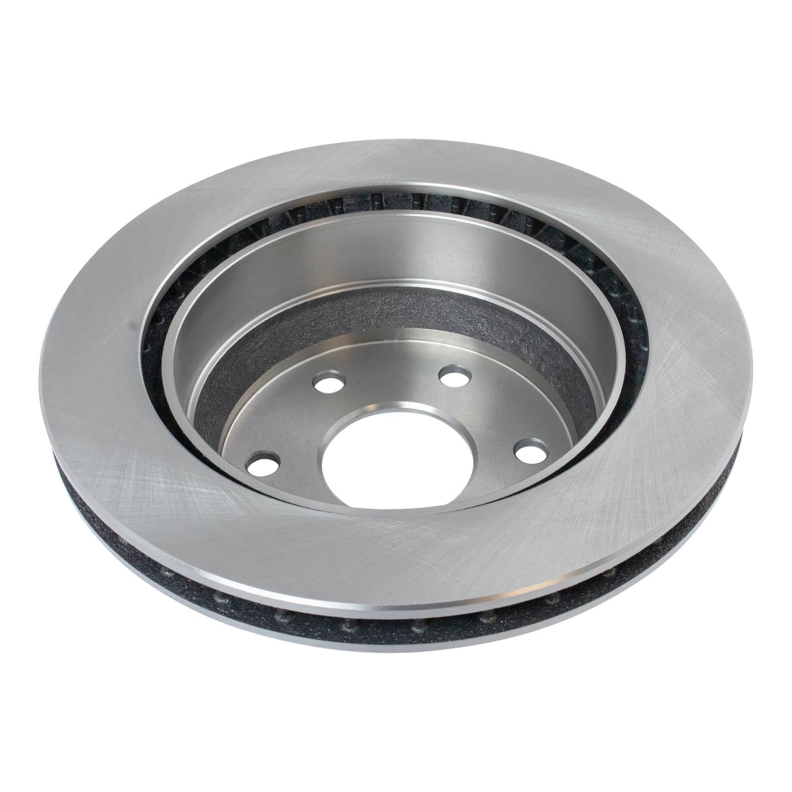 Premium Rear Brake Rotor & Ceramic Pads with Parking Shoes for GM Trucks - Heavy Duty Braking Performance for Silverado, Sierra & More | Ideal for Towing, Off-Roading & Daily Commuting