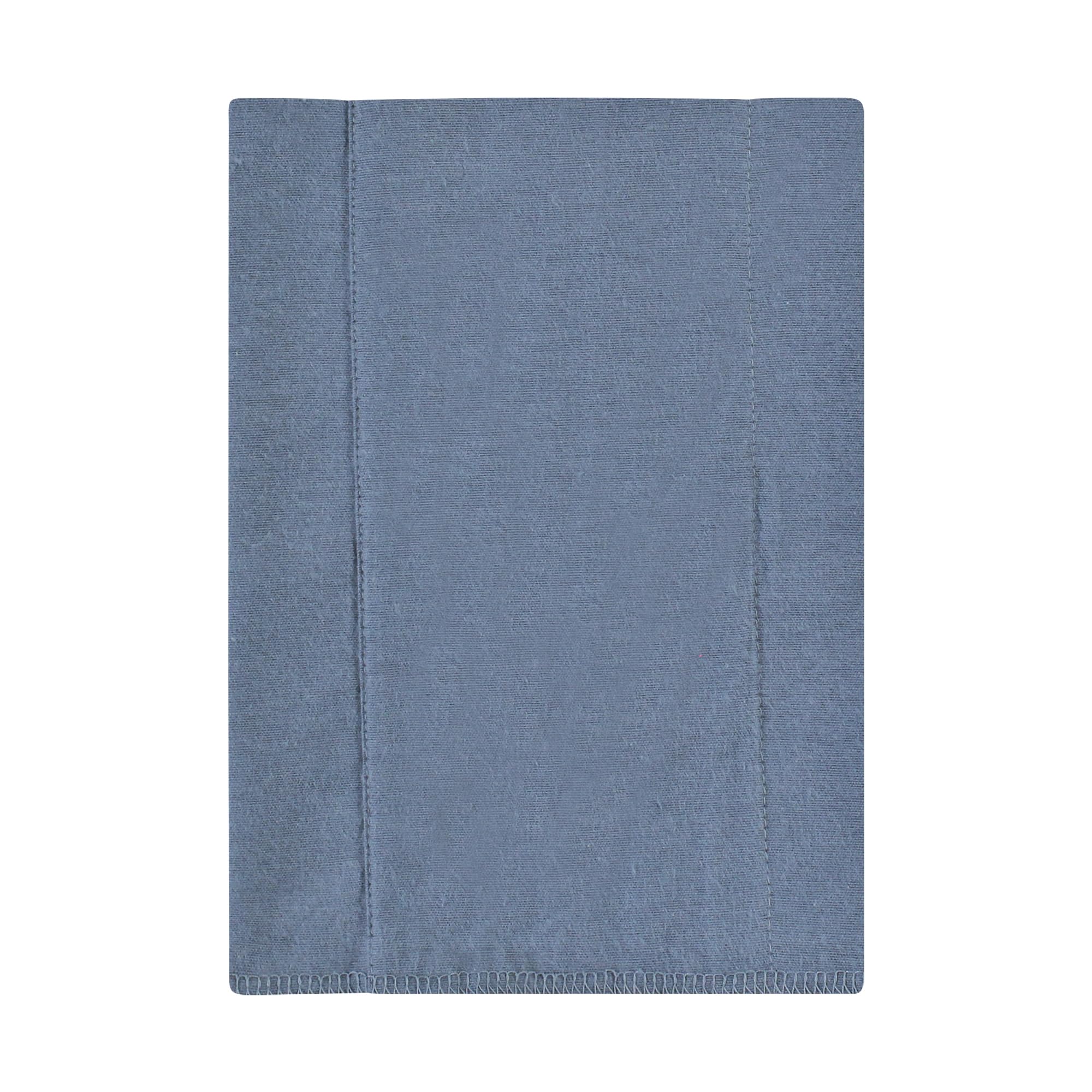 Hudson Baby Unisex Cotton Flannel Burp Cloths - Soft 4-Pack Cowboy Print for Newborns & Infants - Perfect for Feeding, Spit-Up & Diaper Changing