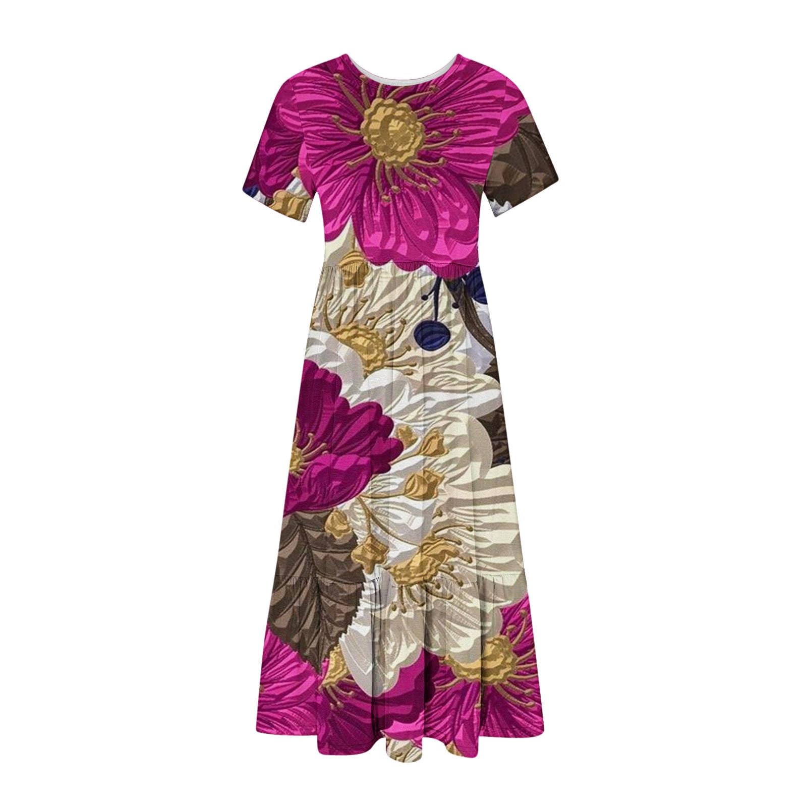 Oelaio Retro Dresses for Women - Vintage Evening Party, Maternity & Summer Jean Sundresses | Perfect for Weddings, Cocktail Events & Beach Vacations
