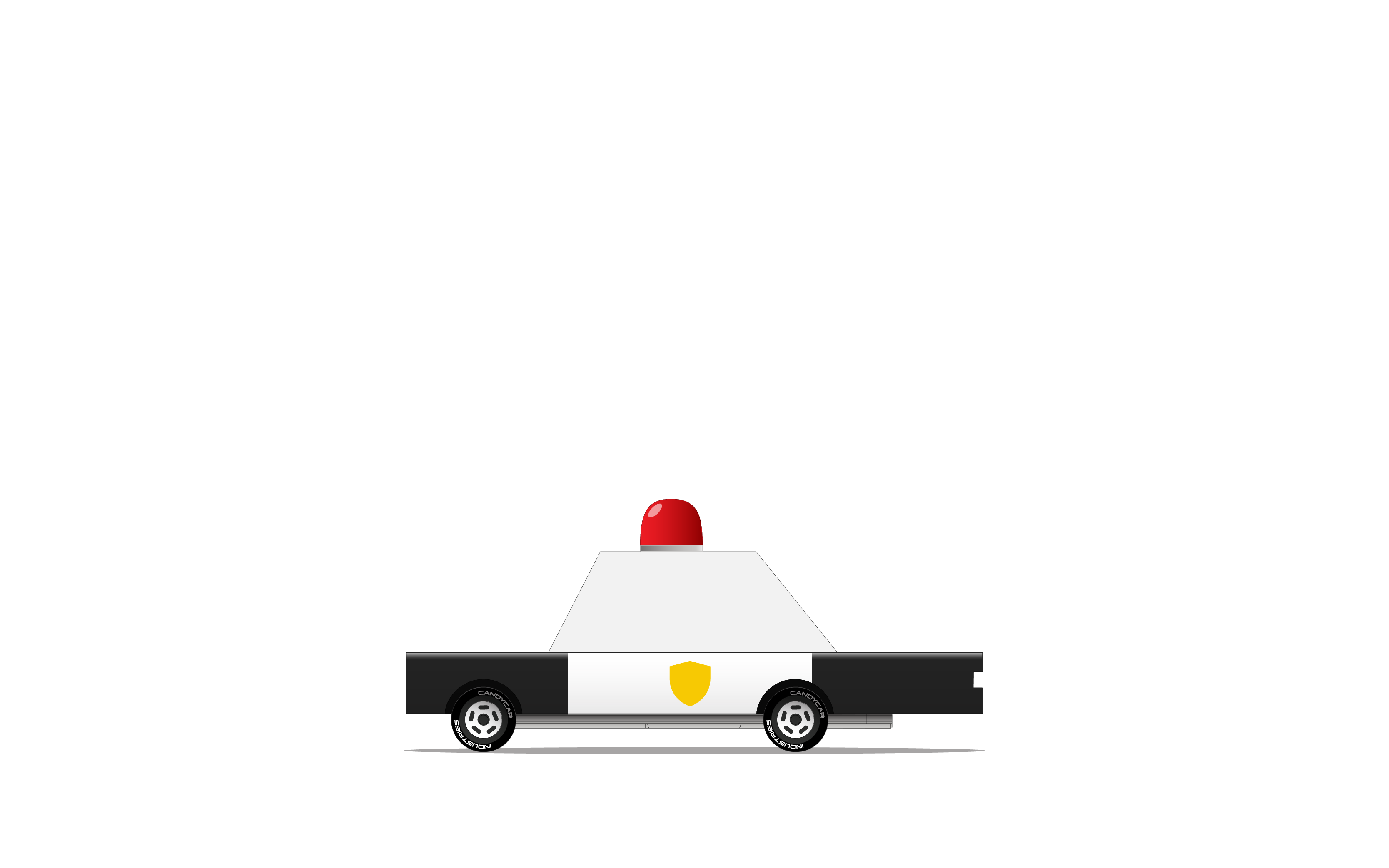 CandyCar Police Toy Car for Kids - Remote Control RC Police Vehicle with Lights & Sounds - Perfect for Indoor & Outdoor Play, Birthday Gifts, and Role-Playing Games