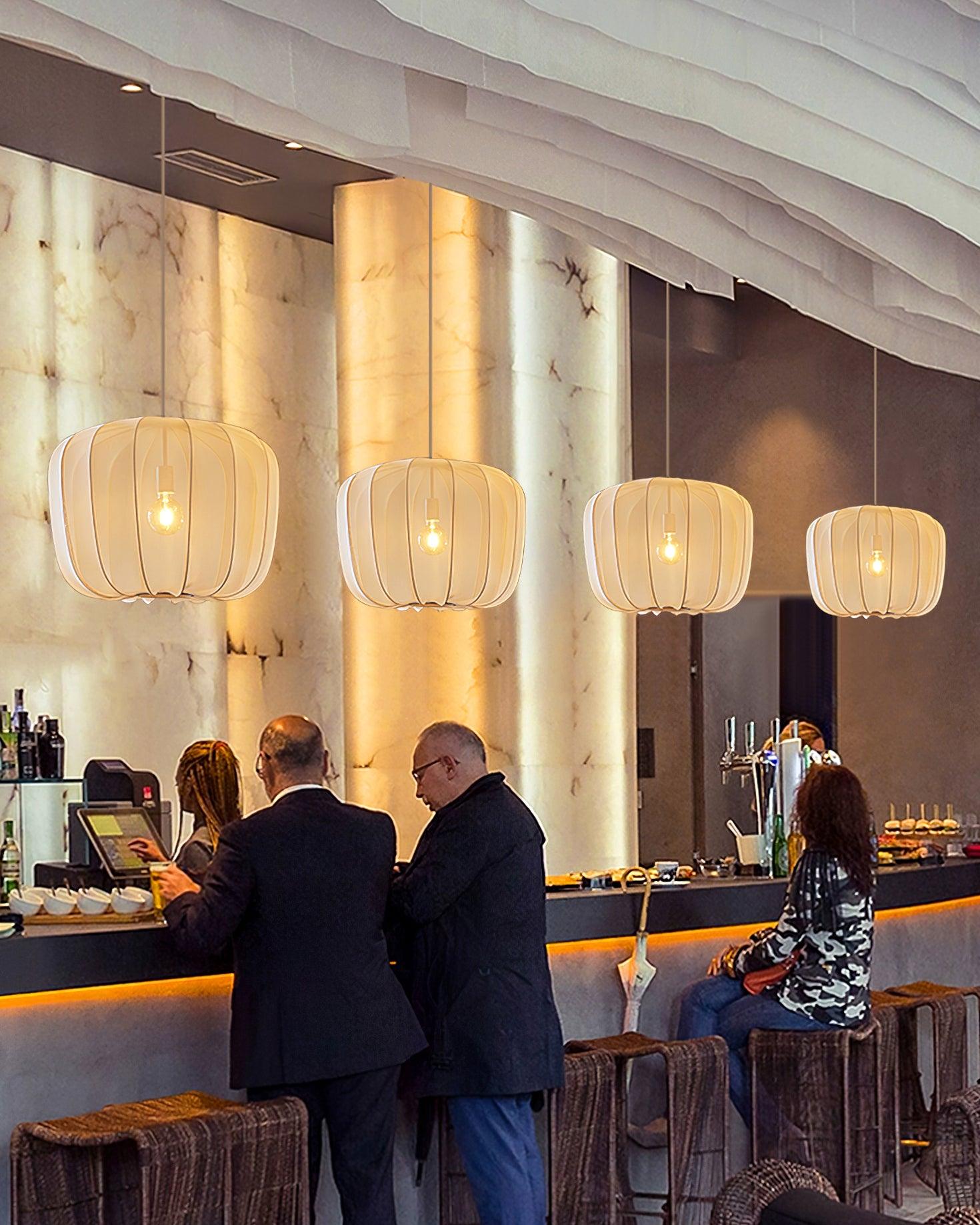 Nevola Modern Pendant Lamp - Sleek Hanging Light Fixture for Kitchen Island, Dining Room, Bedroom & Living Room Decor