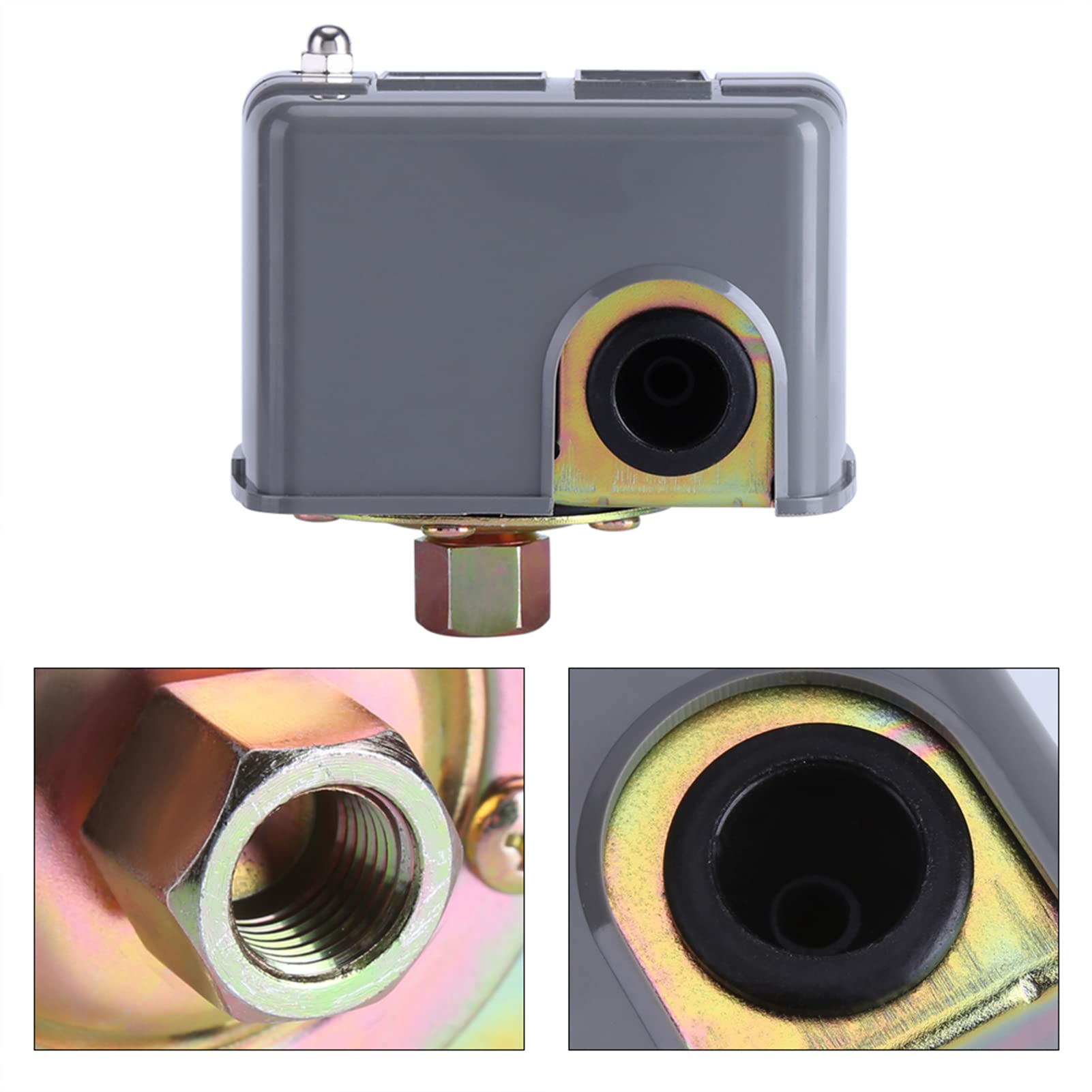 40-60 PSI Well Pump Pressure Control Switch, 110V-230V Water Pressure Switch with 1/4