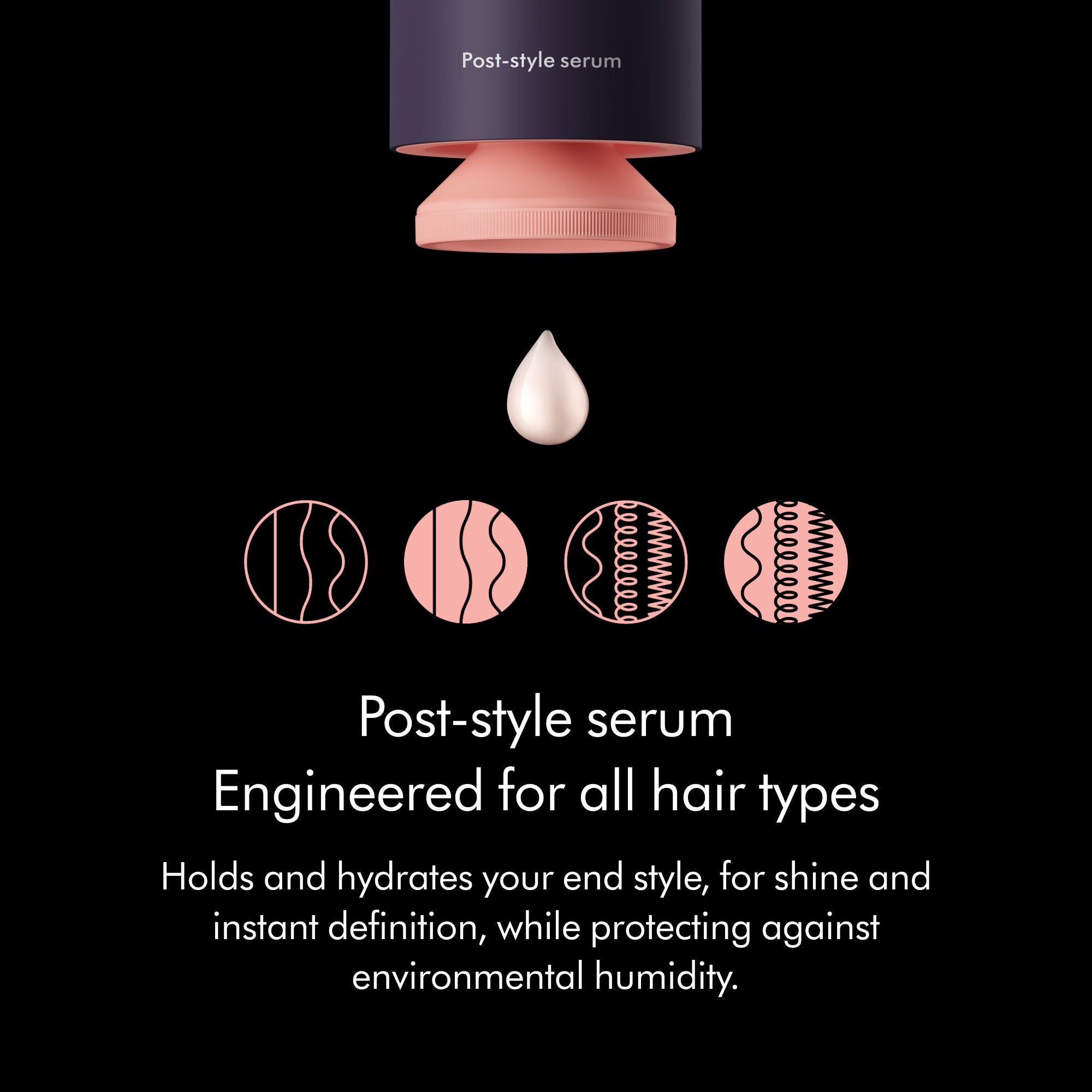 Chitosan Post-Style Hair Serum for Damaged Hair Repair - Nourishing & Strengthening Treatment for Dry, Frizzy Hair - Perfect for Daily Hair Care Routine & Salon-Quality Results at Home