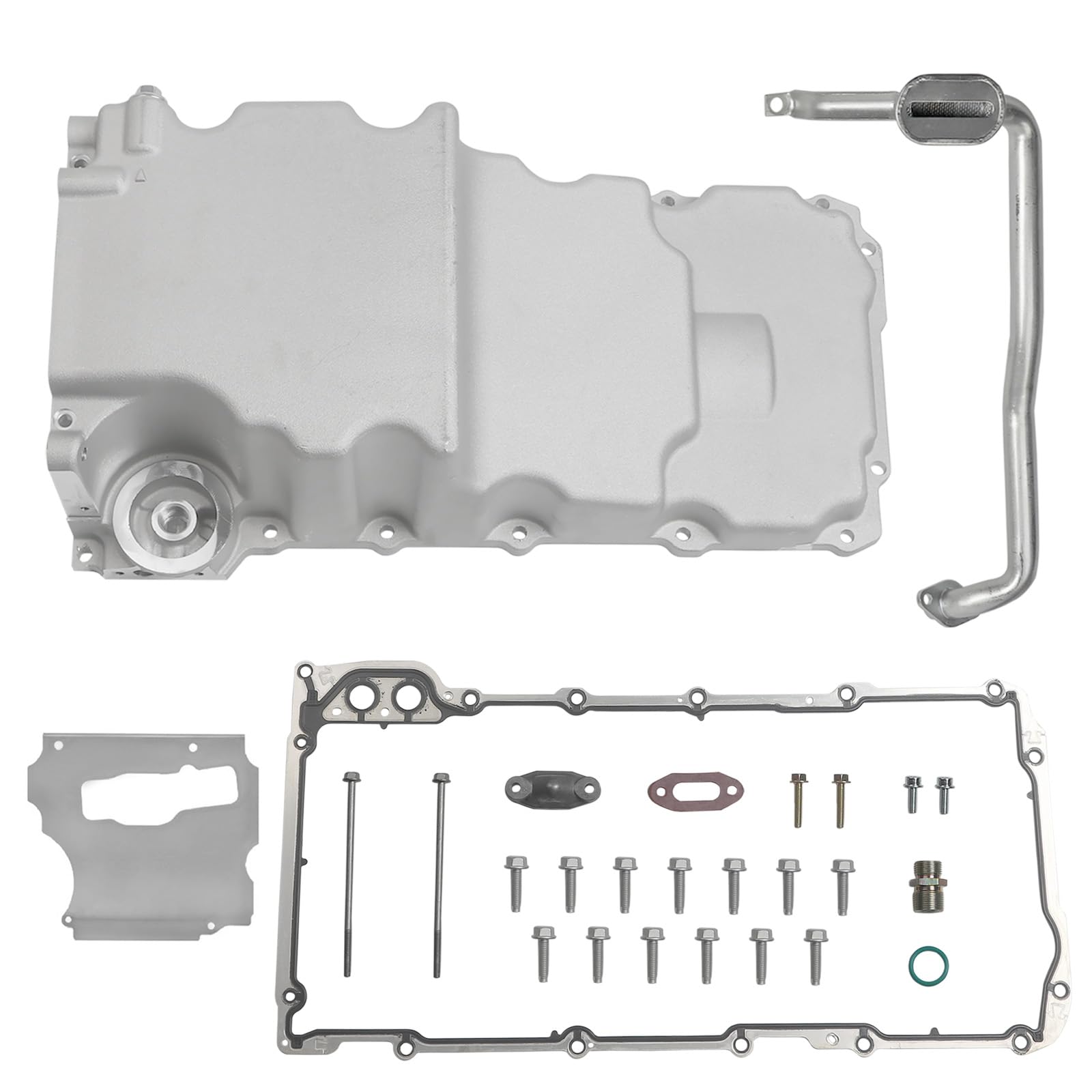 302-2 LS Oil Pan Kit - Fits LS1 LS2 LS3 LS6 5.7L 5.3L 6.5L Engines - Compatible with Chevy Camaro, Nova, Pontiac Ventura, Oldsmobile Omega, GM F-body & G-body - High-Performance Aluminum Swap Retrofit Oil Pan Kit - Perfect for Engine Upgrades, Restoration Projects & Hot Rod Builds