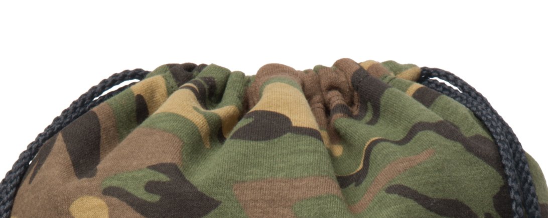 Georgia Bulldogs Camo Cinch Bag - Adjustable Hooded Backpack for College, Tailgating & Outdoor Adventures