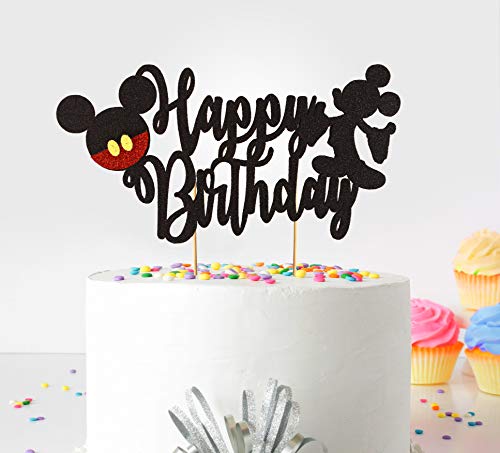 Mickey Mouse Large Happy Birthday Cake Topper