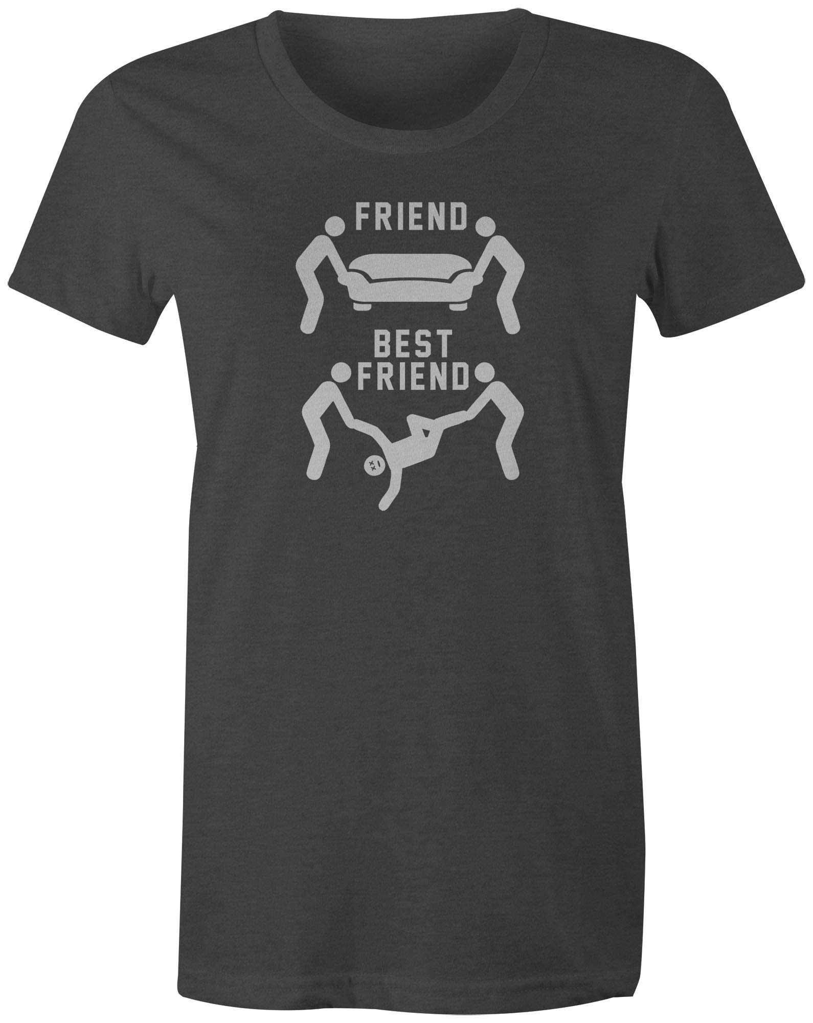 9 Crowns Best Friend Helps You Move A Body Graphic Tee - Perfect for Casual Outings, Parties, and Unique Gift Ideas