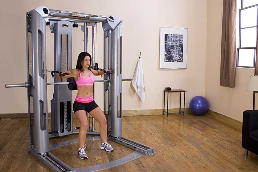 BodyCraft Jones Platinum Smith Cage - Heavy Duty Home Gym Equipment for Strength Training & Weightlifting | Perfect for Home Gyms, Personal Training Studios & Fitness Centers