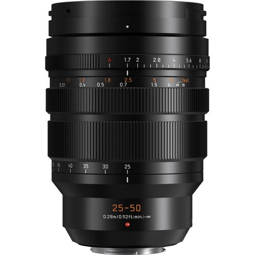 Panasonic Leica DG Vario Summilux 25-50mm f/1.7 ASPH. Lens - Professional Fast Aperture Zoom Lens for Micro Four Thirds Cameras - Perfect for Portrait, Street & Low Light Photography