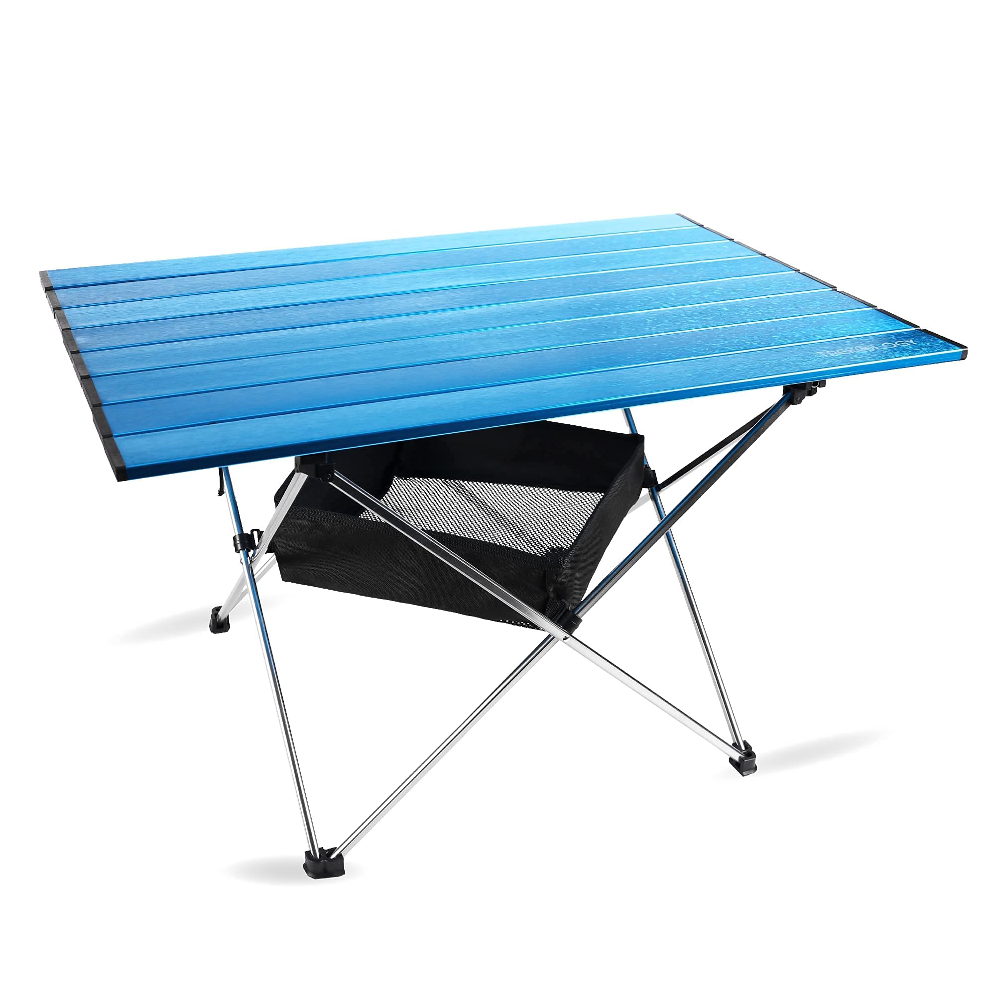 TREKOLOGY Portable Folding Table - Compact Outdoor Camping Side Table for Beach, Picnic, Backpacking & Travel | Lightweight & Durable Design