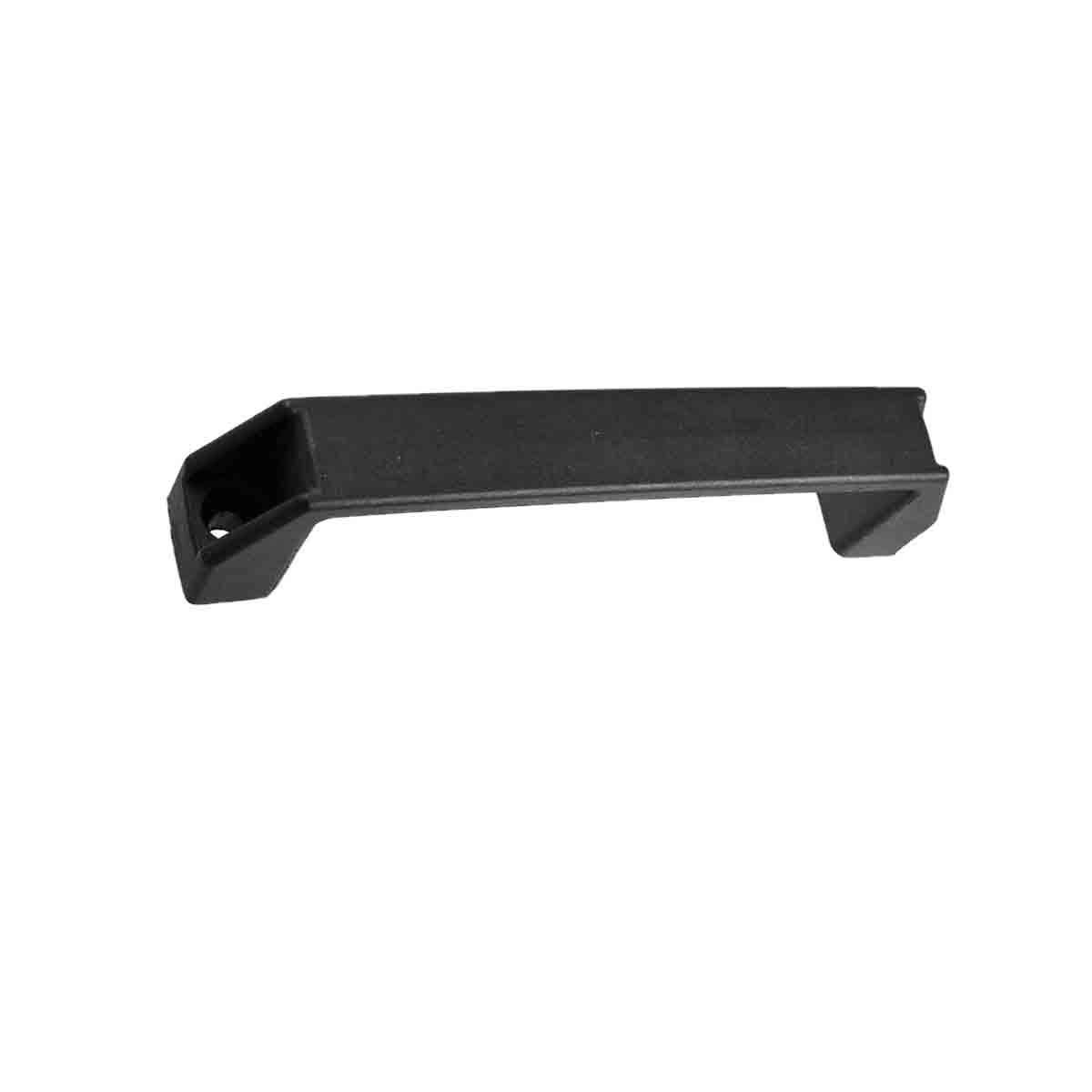 8 Inch Black Plastic Cabinet Puller Handle - 2 Pack - Durable Hardware Handles for Drawers & Cabinets - Perfect for Kitchen, Bathroom & Office Furniture