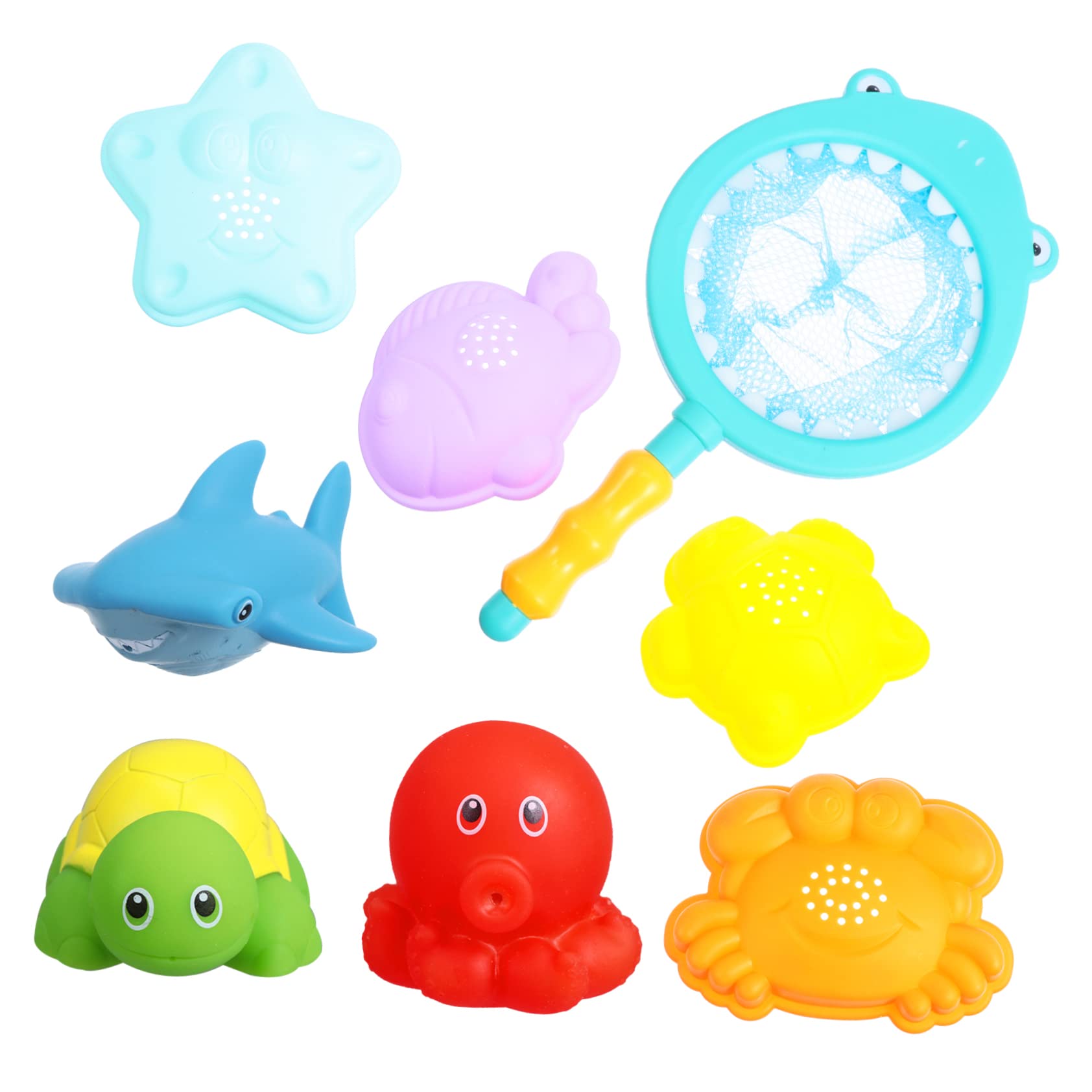 MUSISALY 1 Set Animal Bath Toys - Squirters for Kids, Vinyl Bathtub & Shower Toys, Fun Beach Play Set for Toddlers | Perfect for Bath Time, Pool Parties & Outdoor Water Play