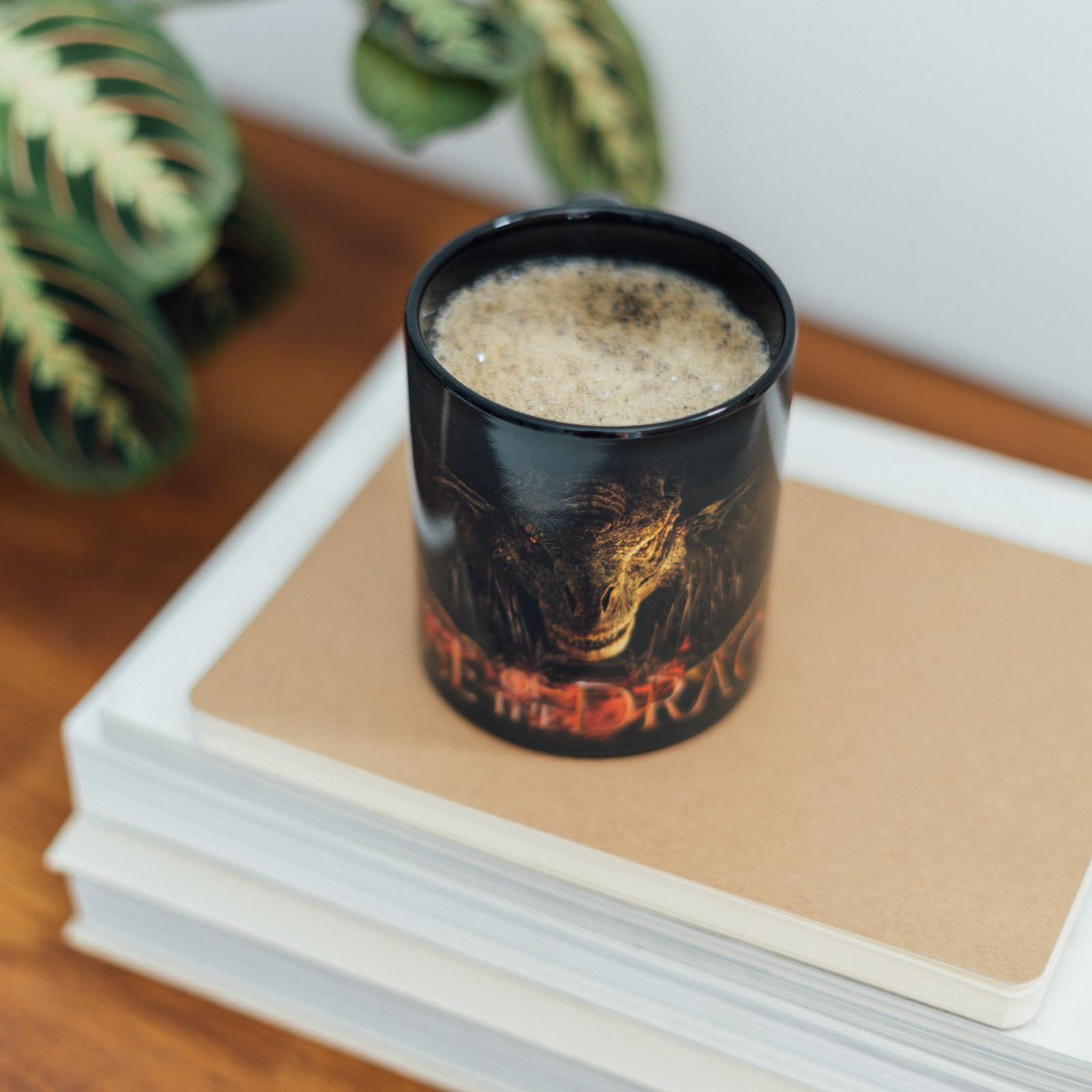 Thermosensitive Game of Thrones House of the Dragon Mug - 350ml Stoneware Breakfast Cup, Color Changing Magic Cup, Perfect for Coffee, Tea & Collectible Gifts for Fans