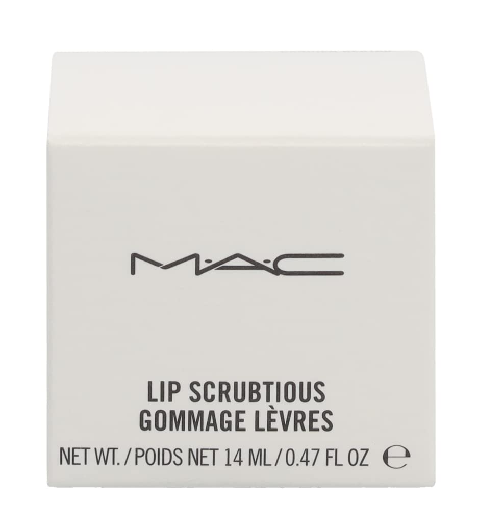 MAC Lip Scrubtious Candied Nectar - Exfoliating Lip Scrub for Soft Smooth Lips | Sweet Vanilla Flavor | Perfect for Pre-Lipstick Prep & Nighttime Lip Care Routine