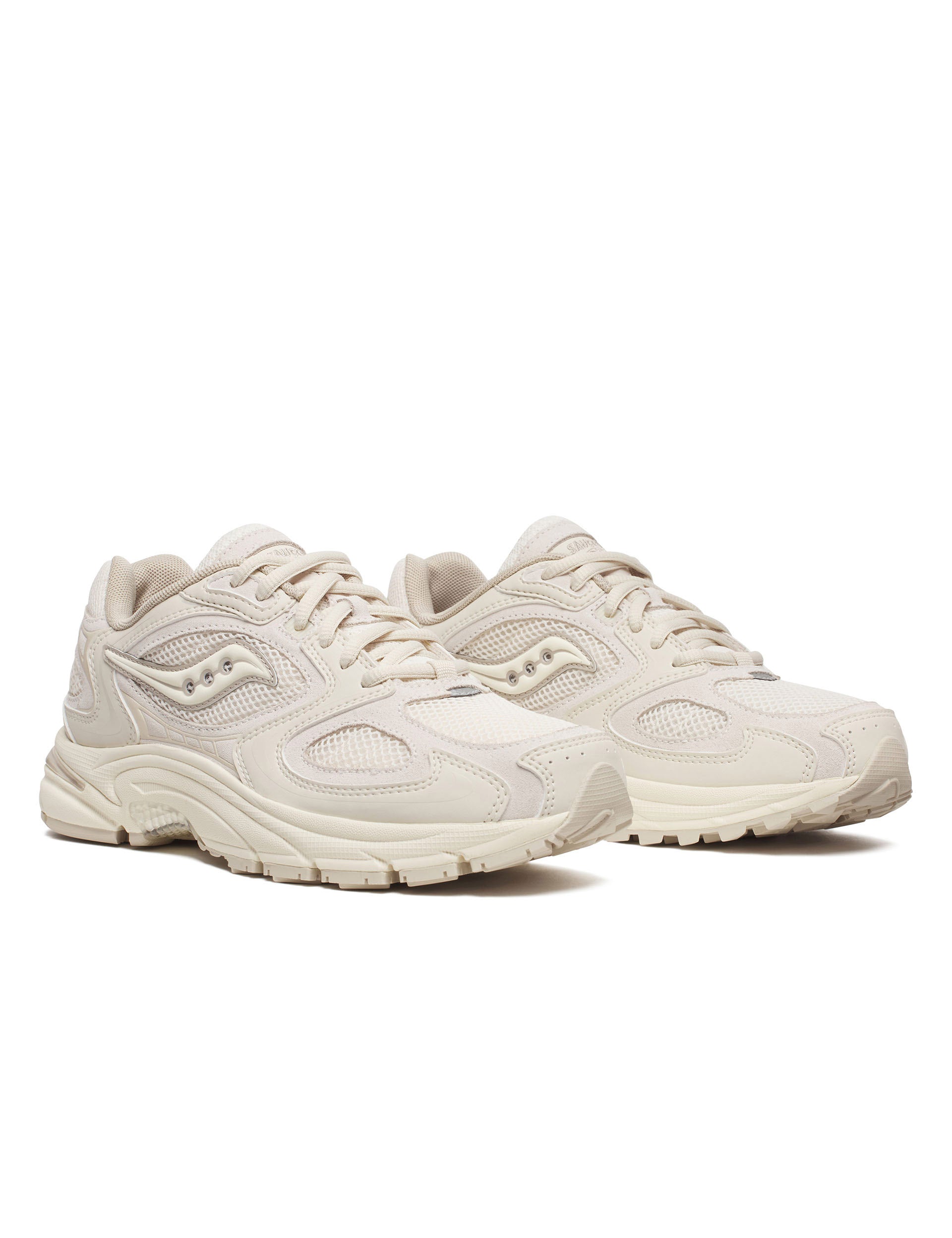 Grid Jazz 9 Suede Sneakers in Ivory - Comfortable & Stylish Casual Shoes for Men & Women | Perfect for Walking, Work & Everyday Wear