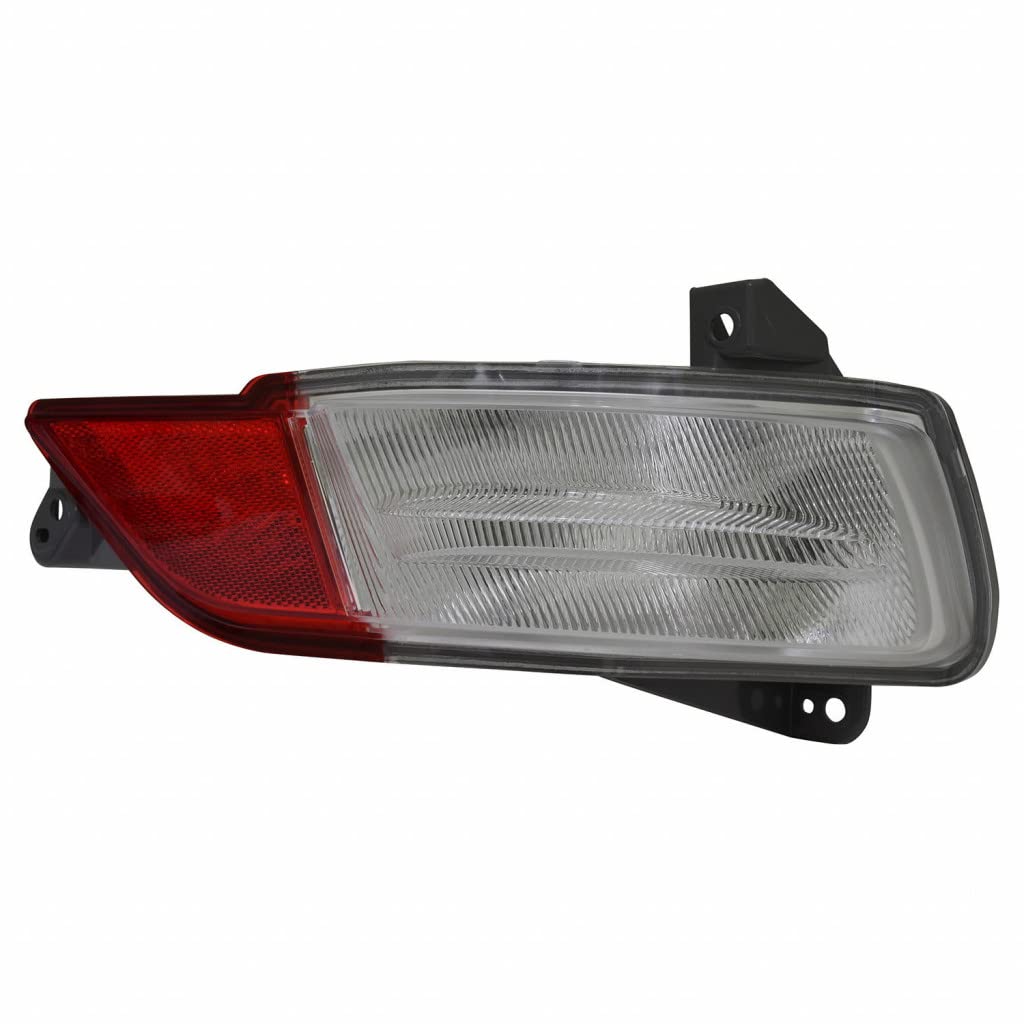 2016-2018 Honda Pilot Passenger Side Tail Light Assembly - CAPA Certified (HO2883100 | 34500-TG7-A02) with Bulbs - Perfect for Replacement & Night Driving Safety