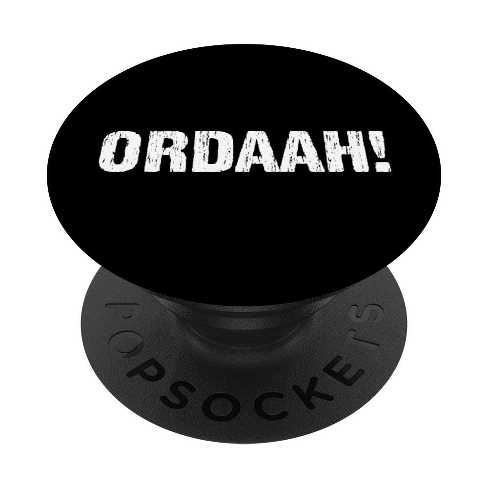 Speaker John Bercow - Order - Ordaah! Custom Swappable PopGrip for Phones | Perfect for Political Enthusiasts & UK Parliament Fans | Great for Phones, Tablets & Laptops