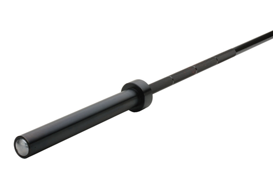 Ivanko Olympic Weightlifting Bar - 7ft Stainless Steel Olympic Barbell for CrossFit, Powerlifting & Home Gym - Durable & Corrosion-Resistant for Heavy Lifting & Strength Training