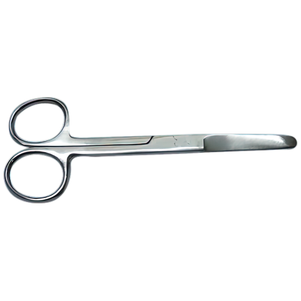 Premium 13cm Stainless Steel Blunt Tip Scissors for Crafting, Sewing & Office Use - Sharp & Durable Multipurpose Scissors