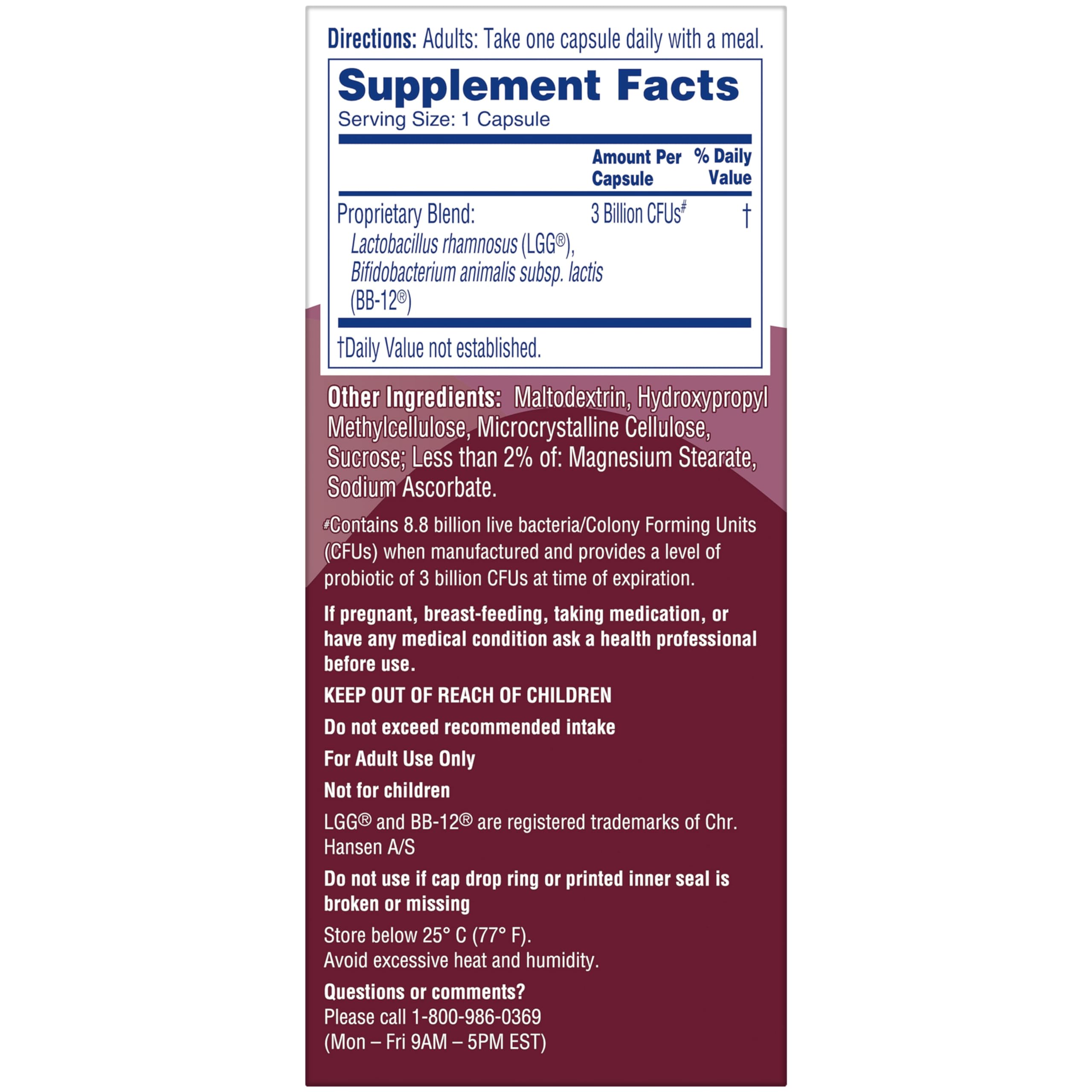 Phillips' Colon Health Probiotic Supplement - 60 Capsules for Digestive Support | Helps Relieve Occasional Gas, Bloating, Constipation & Diarrhea | 4-in-1 Formula | Daily Gut Health Support for Men & Women | Perfect for Travel, Stressful Days & Digestive Discomfort