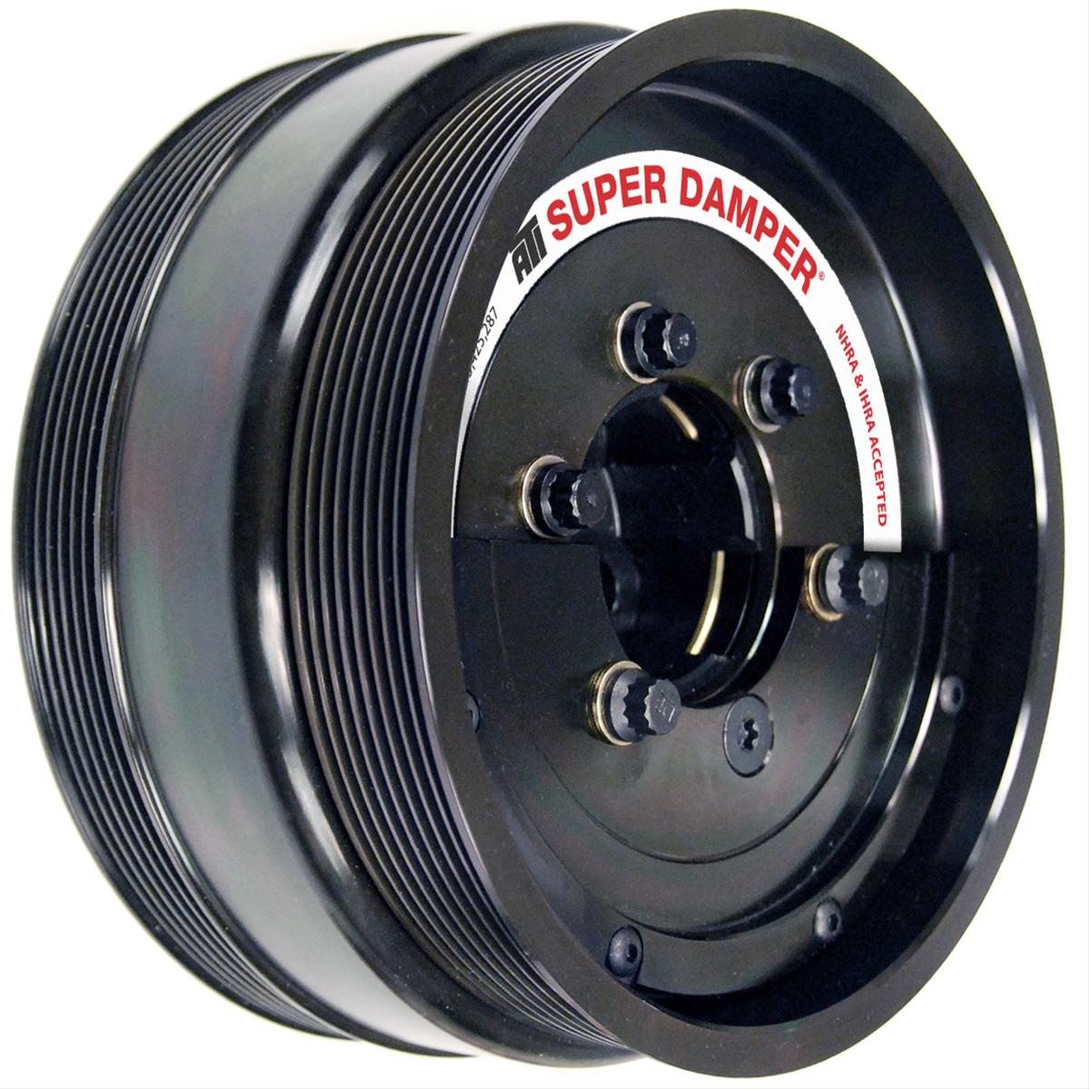 ATI Super Damper 6.4L Ford Power Stroke SFI Harmonic Balancer - Performance Engine Part for Ford Trucks & Diesel Vehicles - Perfect for Off-Roading, Towing & High-Performance Driving