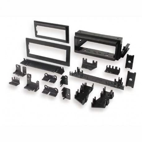 Universal Single DIN Car Stereo Dash Kit - Compatible with Aftermarket Radios (GM4) | Perfect for DIY Car Audio Installation & Vehicle Head Unit Upgrade
