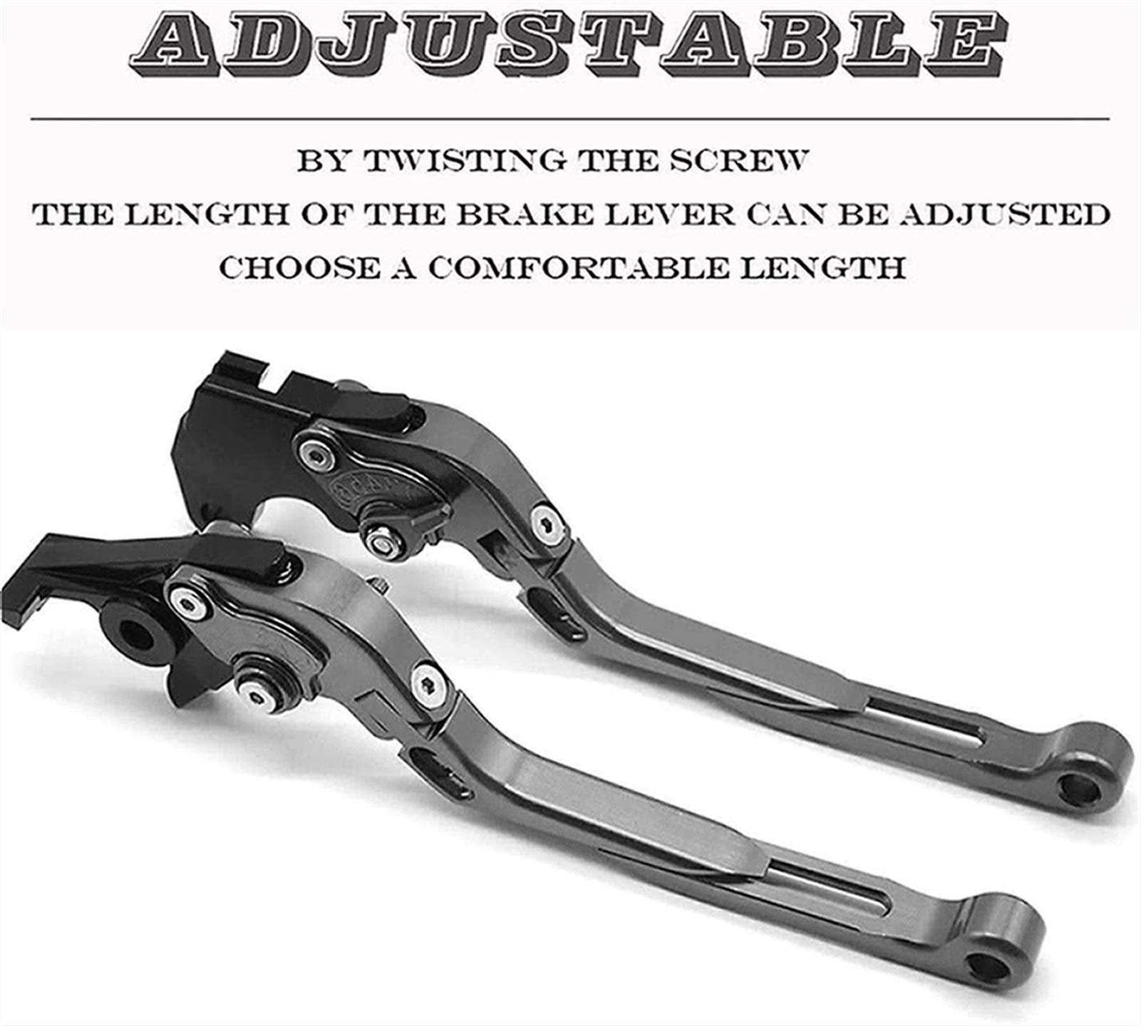 Honda VFR800 VTEC CNC Motorcycle Clutch & Brake Lever Set (2002-2008) - Durable Grip Handles for Smooth Shifting & Braking - Perfect for Street Riding & Performance Upgrades