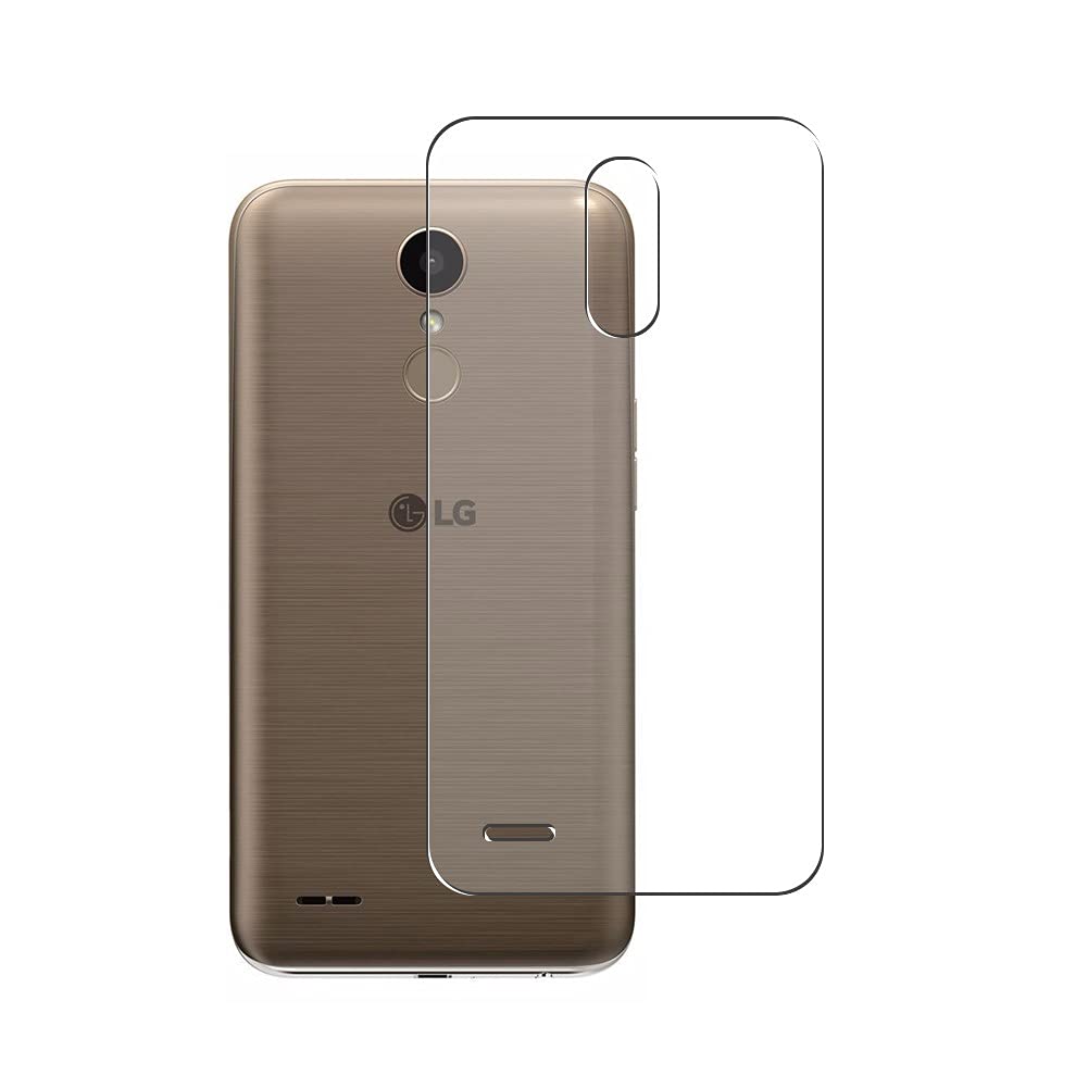 2 Pack Back Screen Protector Film for LG K10 (2017) / X400 / M250N / K20 Plus LV5 - TPU Guard Cover (Not Tempered Glass) - Scratch Protection for Daily Use & Travel