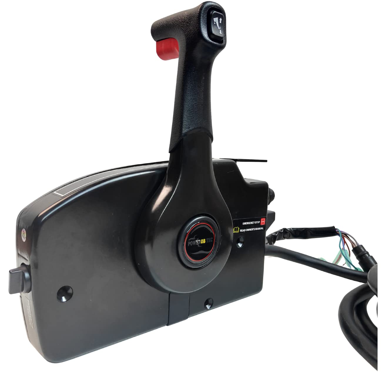 Outboard Motor Remote Control Box - Waterproof Marine Boat Engine Control for Smooth Sailing & Fishing Adventures