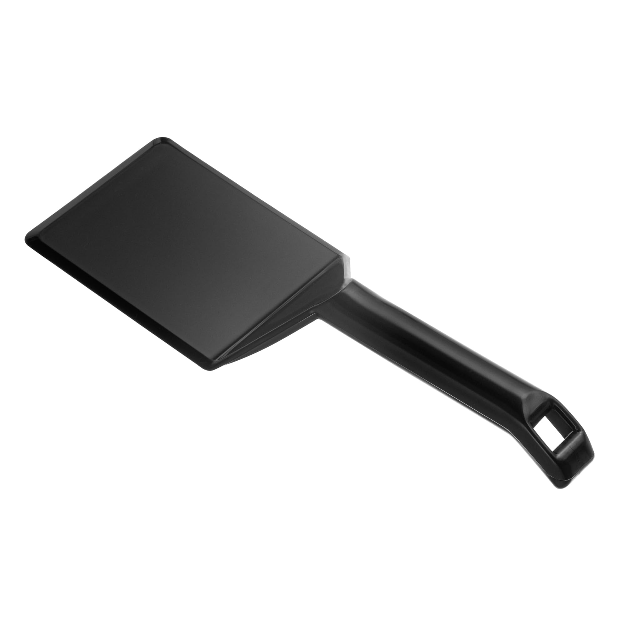 Restaurantware Cater Tek 10 Inch Disposable Serving Spatulas - 100 Pack Heavy-Duty Black Plastic Lasagna Spatulas with Wide Edge & Comfortable Handle for Cakes, Brownies, Eggs - Perfect for Catering, Buffets & Food Service
