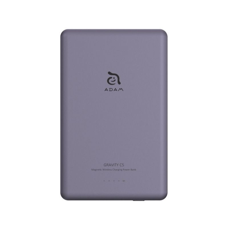 Adam Elements CS5 5000mAh Portable Power Bank - Fast Charging External Battery Pack for iPhone, Android, Samsung - Perfect for Travel, Camping & Emergency Backup